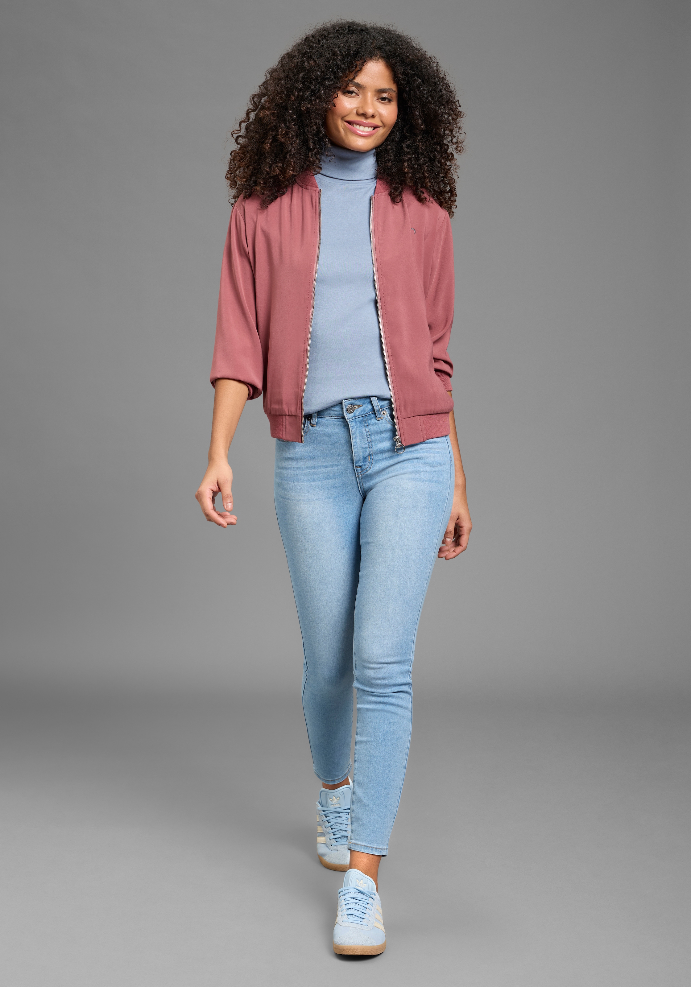 Flashlights T-shirt à col roulé 2er-Pack,  eng geschnitten,  aus elastischem Material,  im 2er-Pack