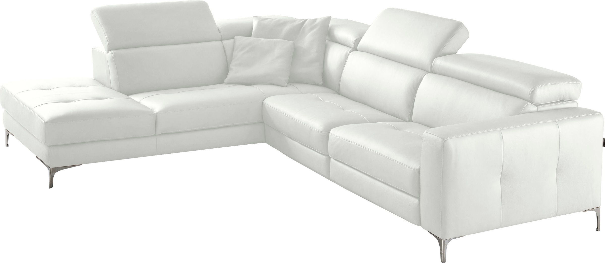 Image of Egoitaliano Ecksofa »Matt«, mit Ottomane, inkl. verstellbarer Kopfteile bei Ackermann Versand Schweiz