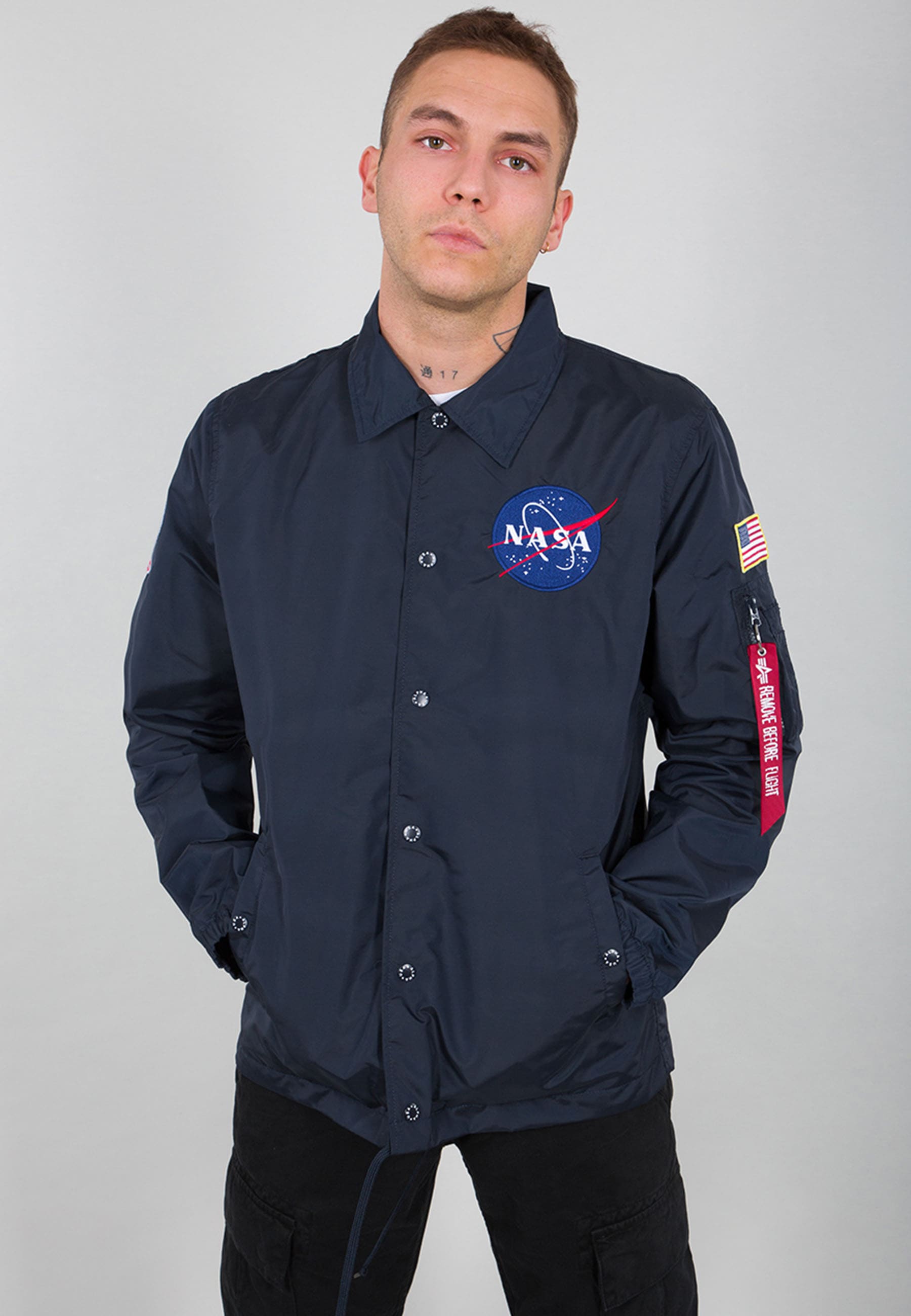 Alpha Industries Bomberjacke »Alpha Industries Men - Outdoor Jackets NASA Coach Jacket«
