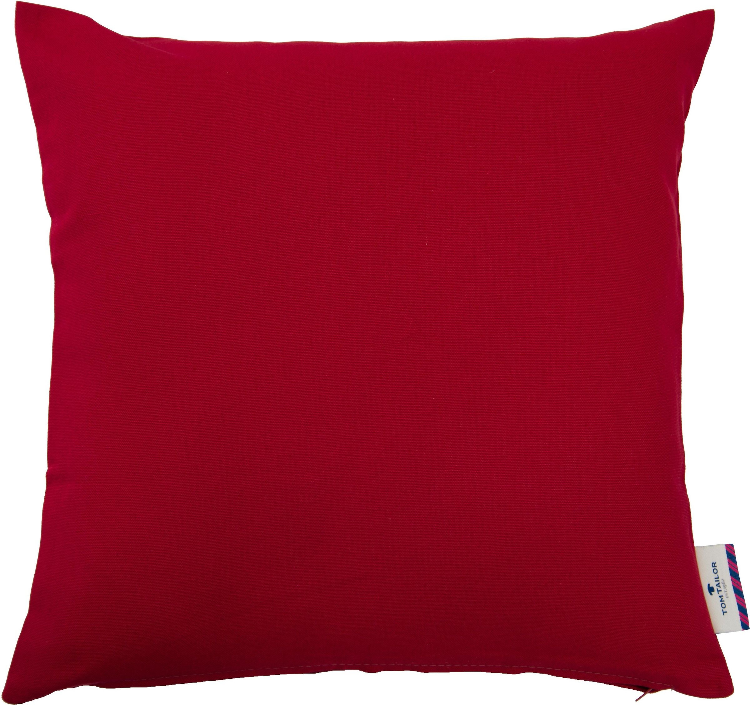 TOM TAILOR HOME Dekokissen »Dove«, unifarben, Kissenhüllen ohne Füllung, 2er Pack