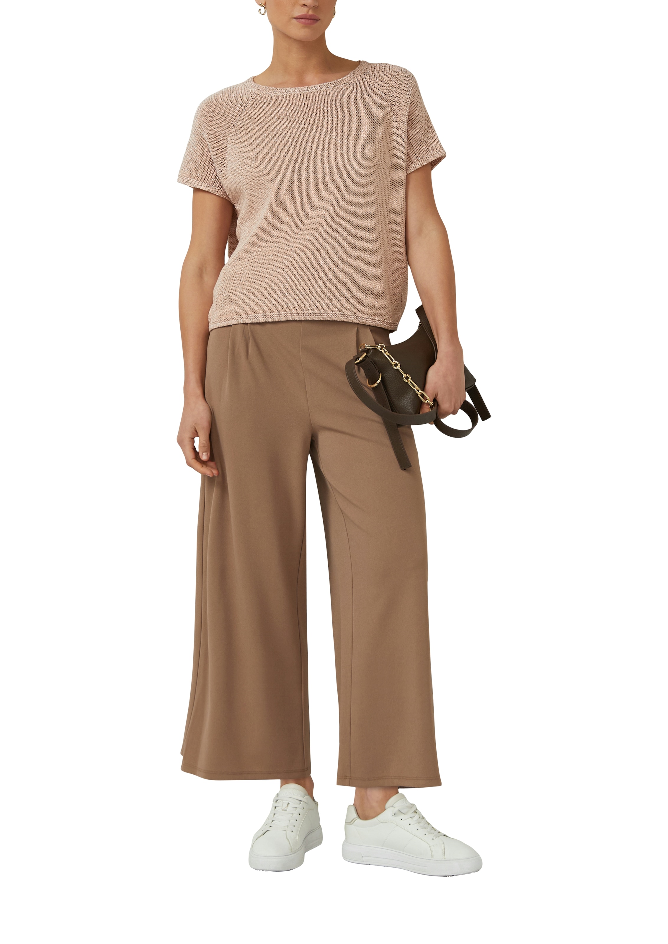 s.Oliver BLACK LABEL Pull en tricot Halbarm mit Rundhals