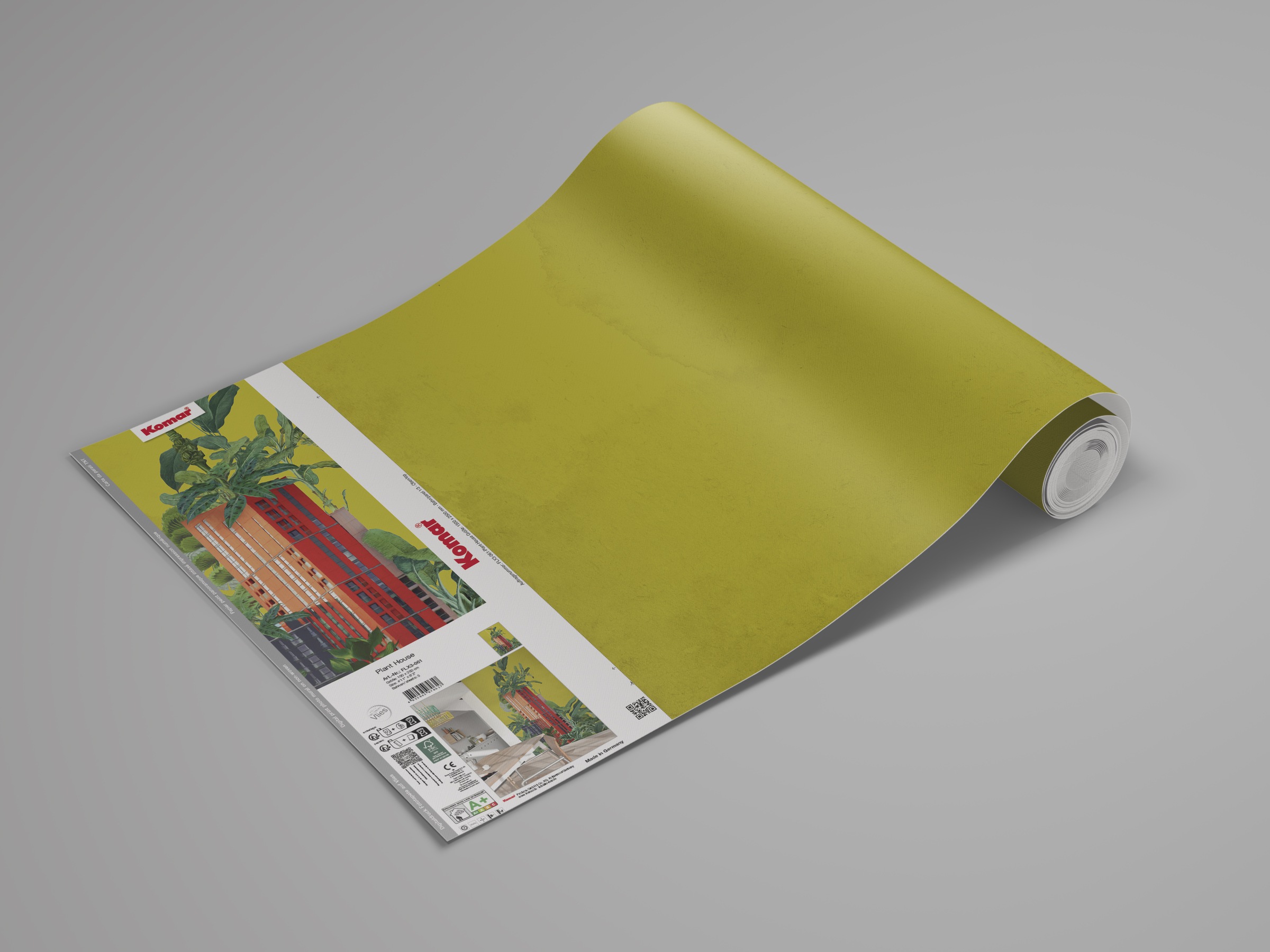 Komar Fototapete »Komar Vlies Fototapete - Plant House - Grösse 150 x 250 cm«, bedruckt