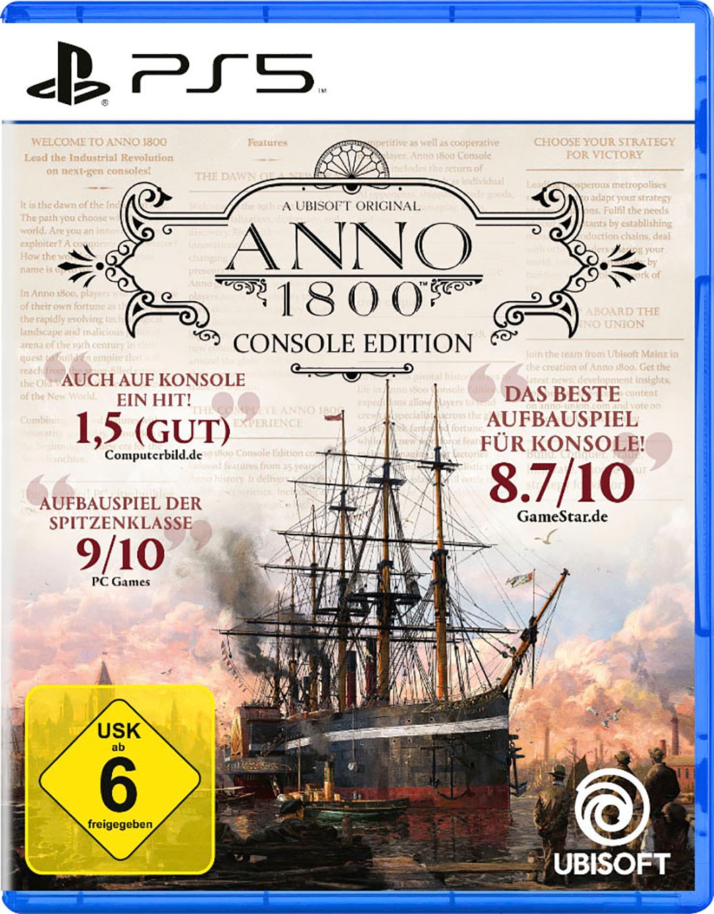 Spielesoftware »Anno 1800 Console Edition«, PlayStation 5