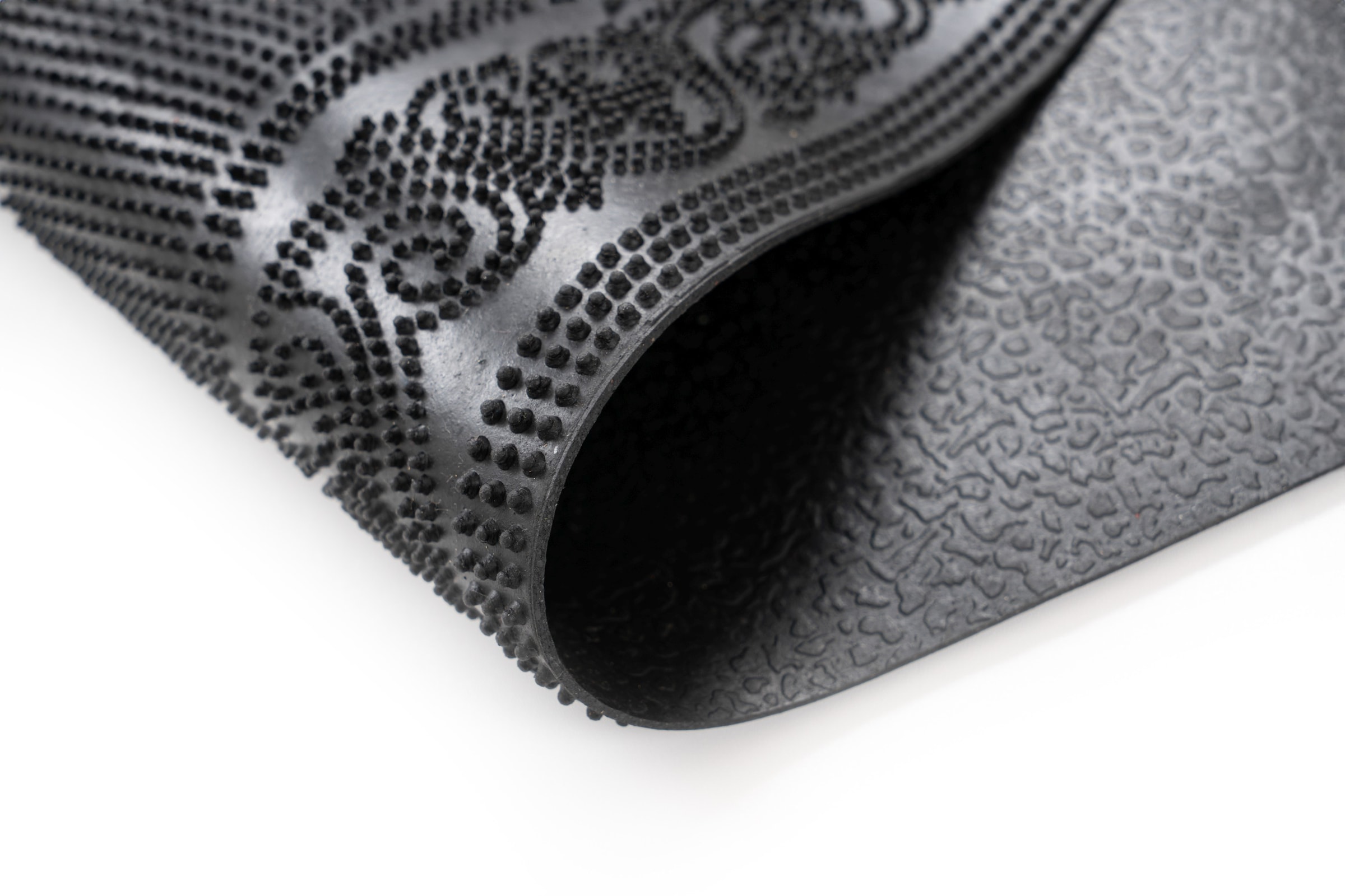 Kayoom Tapis de sol »Elegant Entry 425« Rectangulaire 6 mm Höhe Türmatte, Gummi, Eingang, Welcome