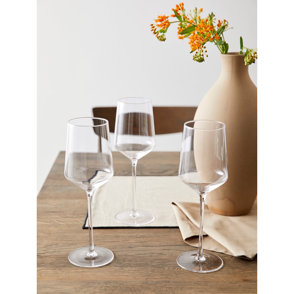 LeGer Home by Lena Gercke Weissweinglas »Philina«, (Set, 6 tlg.)