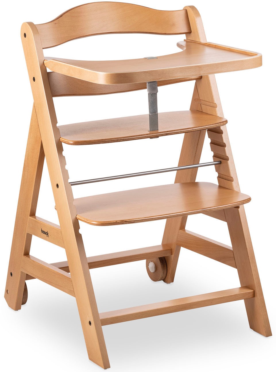 Hauck Hochstuhl »Beta+« () mit Holzrädern