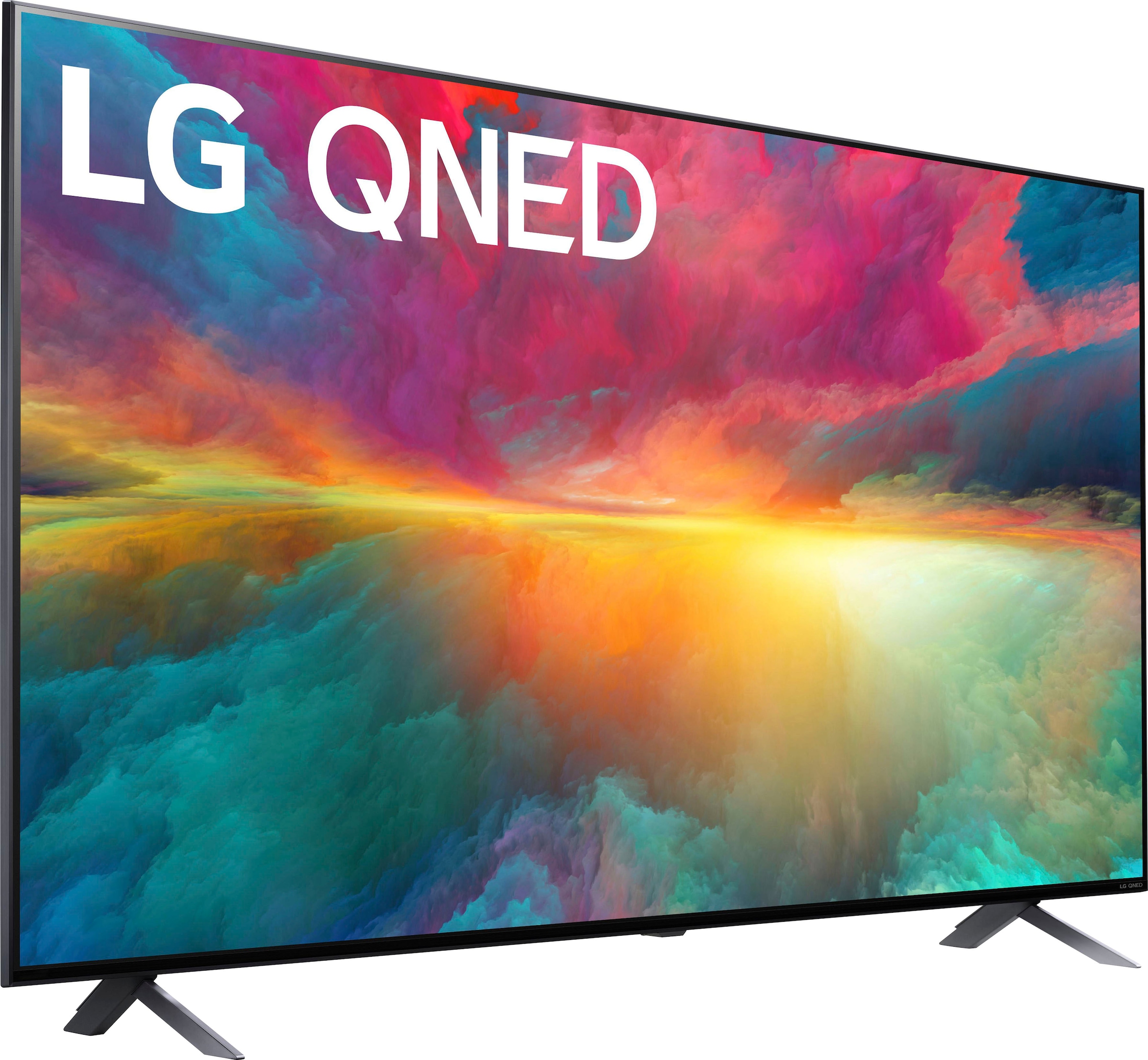 LG QNED-Fernseher, 139 cm/55 Zoll, 4K Ultra HD, Smart-TV, QNED,α5 Gen6 4K AI-Prozessor,HDR10,HDMI 2.0,Single Triple Tuner