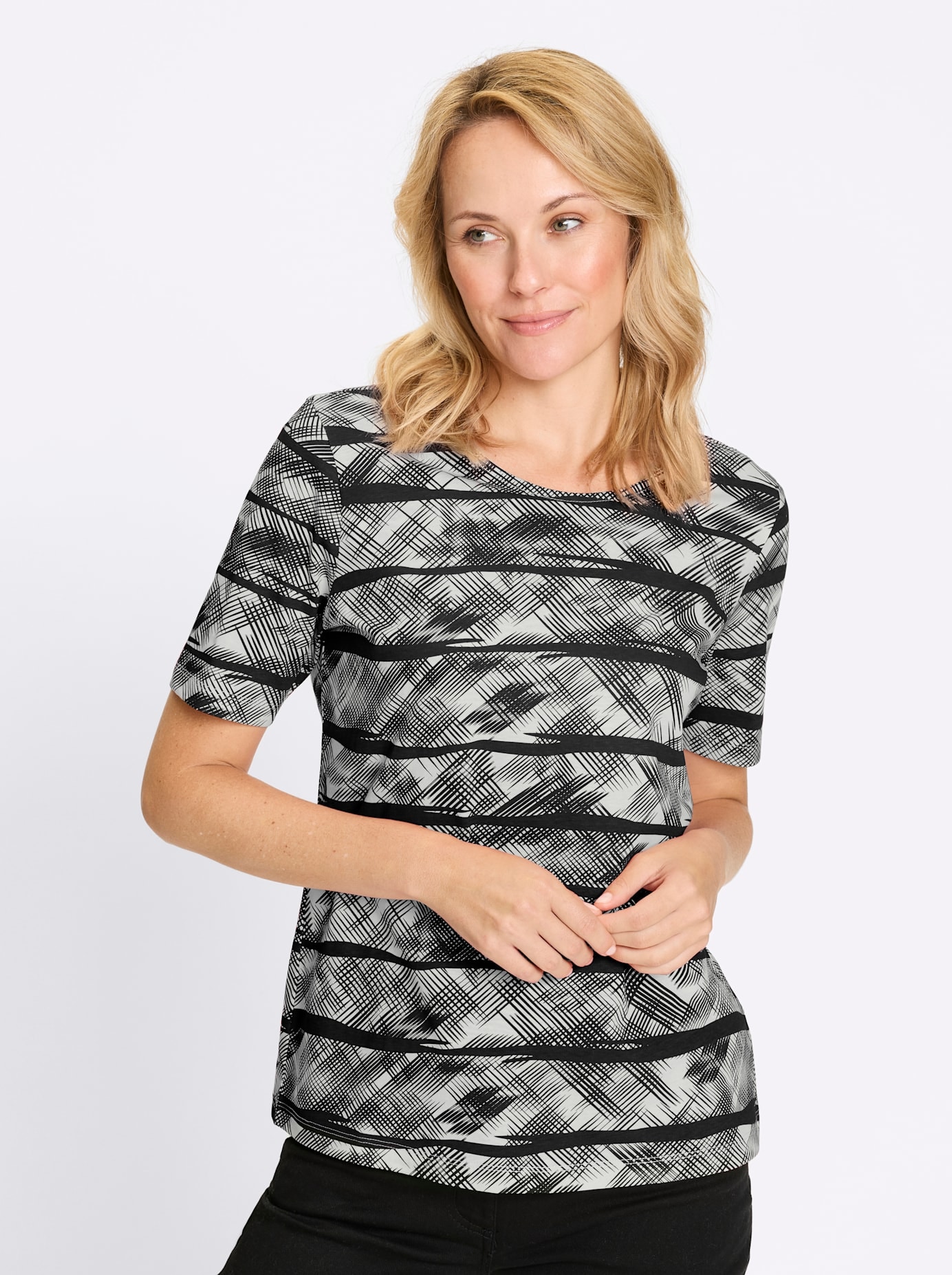 Classic Basics Rundhalsshirt "Kurzarm-Shirt" 1 tlg.