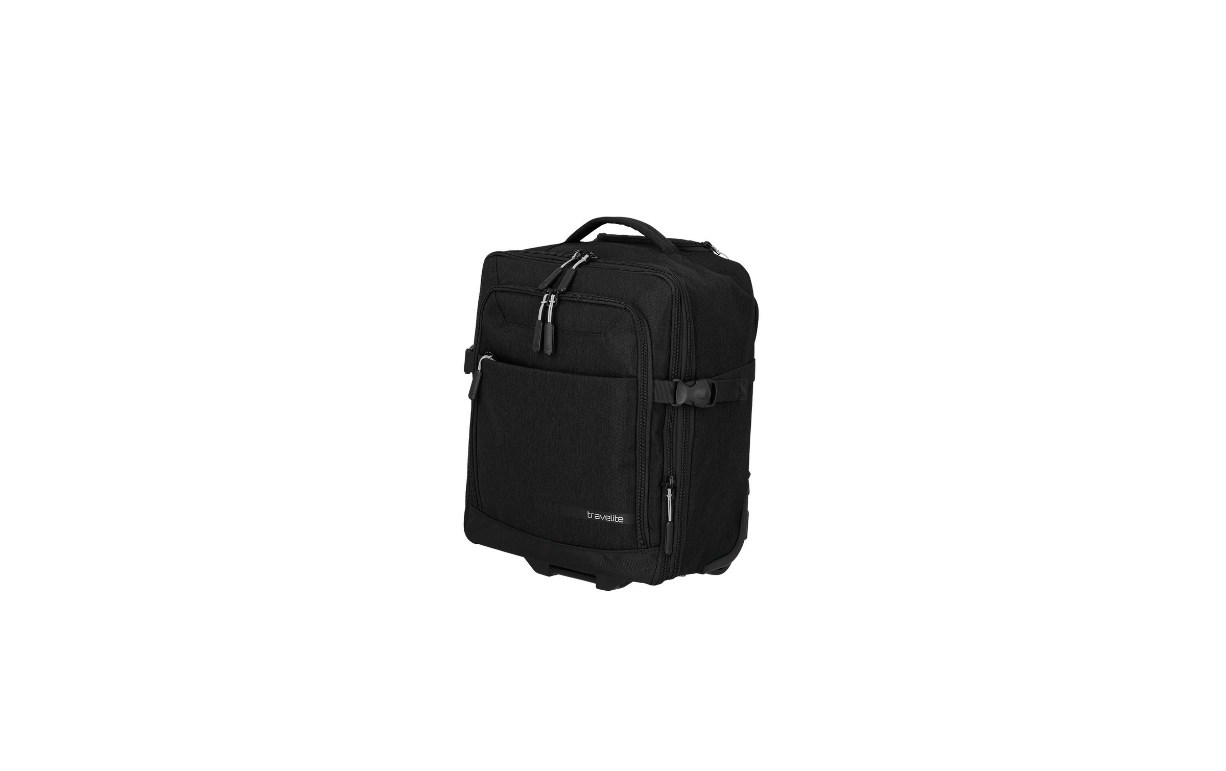 travelite Trolley »Kick Off Backpack 28 l« 28 l 2 Rollen Widerstandsfähige Materialien