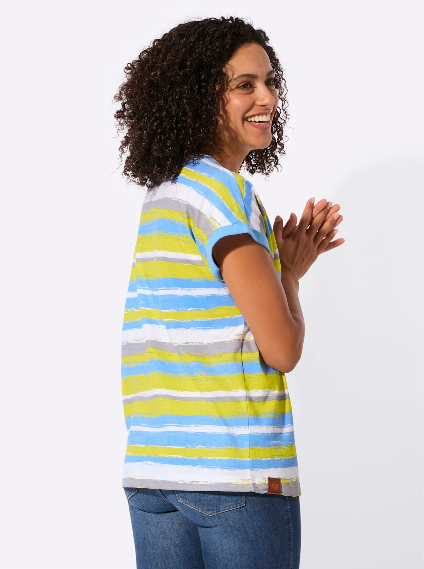 Casual Looks T-shirt à manches courtes »Ringelshirt« 1 pièces