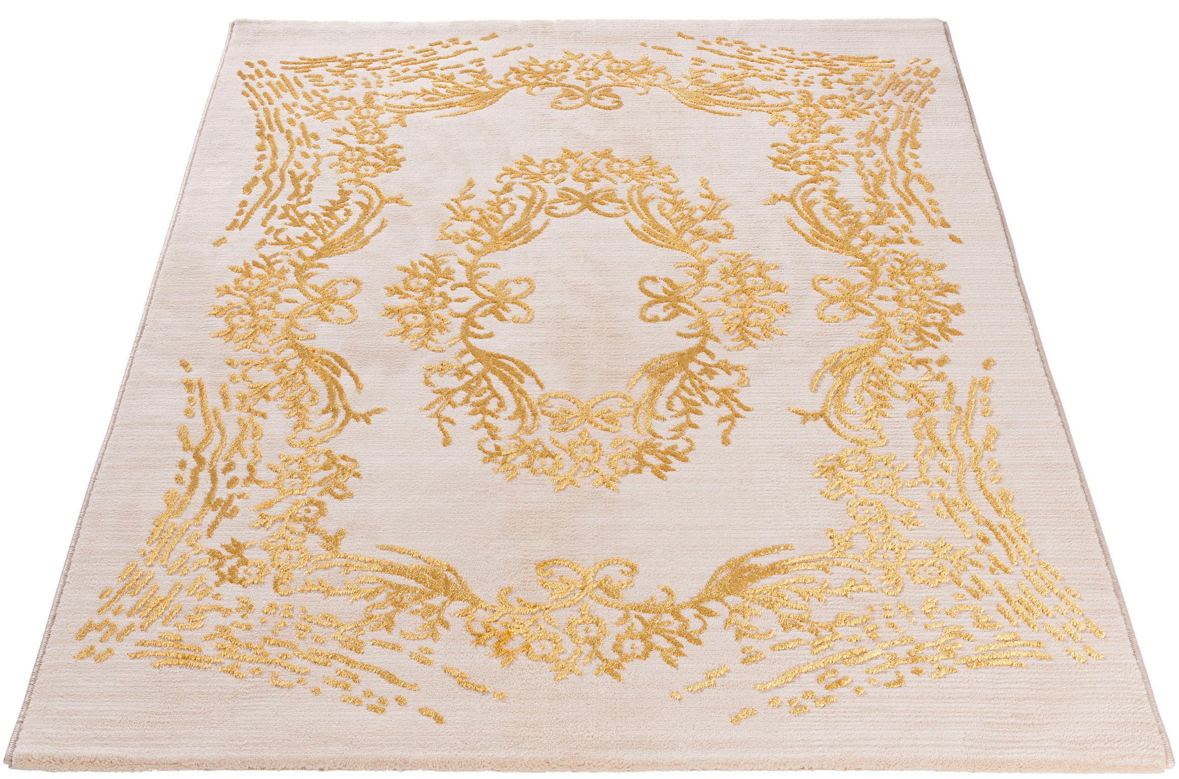 Image of Sehrazat Teppich »Lara 705«, rechteckig, 10 mm Höhe, Hoch-Tief-Struktur, mit Glanz, Wohnzimmer bei Ackermann Versand Schweiz