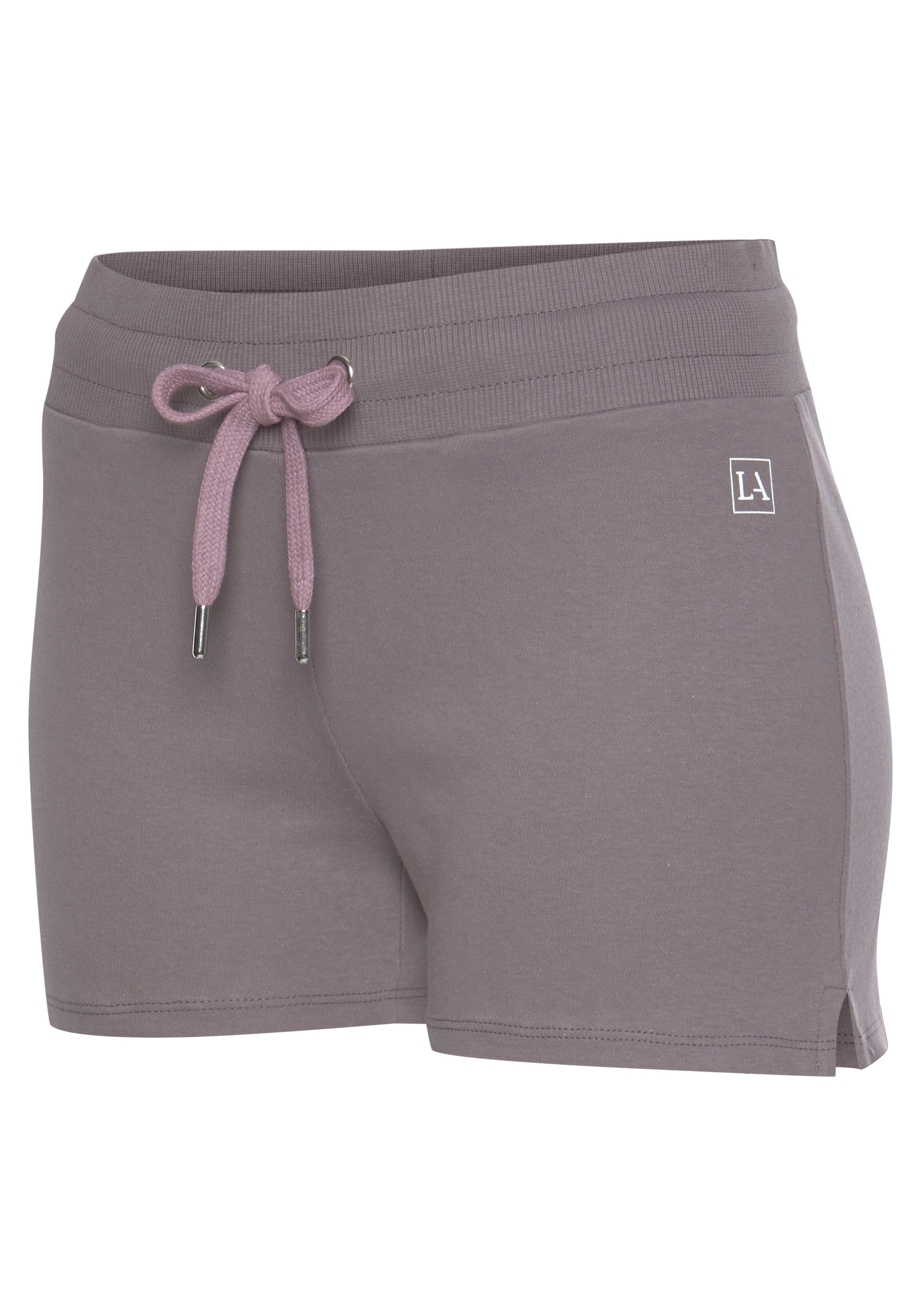 LASCANA ACTIVE Shorts »-Kurze Hose«, mit kleinen Seitenschlitzen