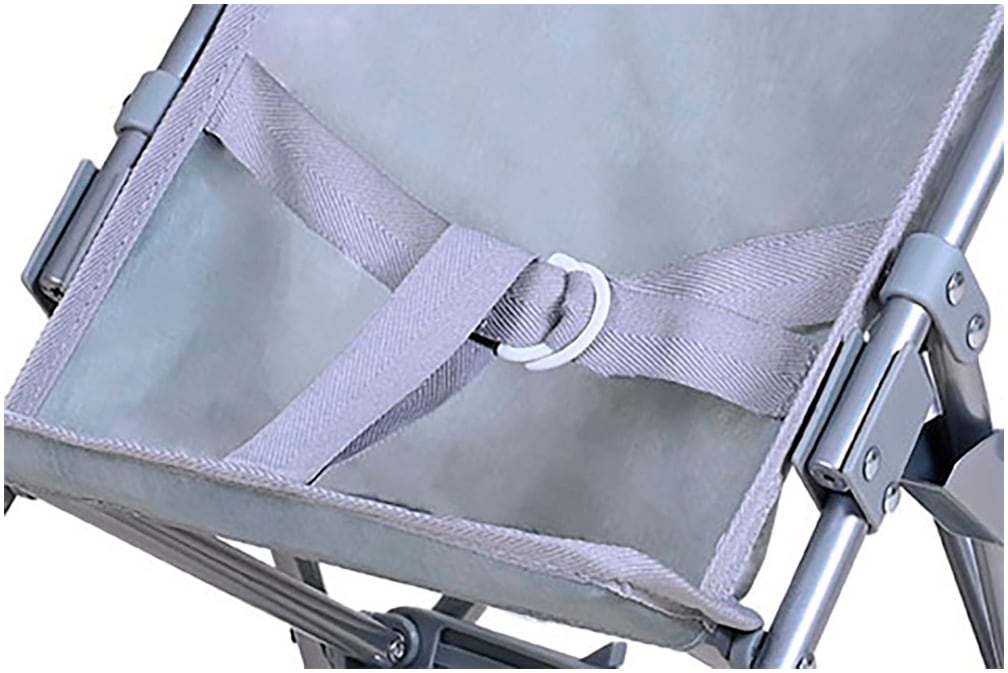 Knorrtoys® Puppenbuggy »Sim - star grey pink«
