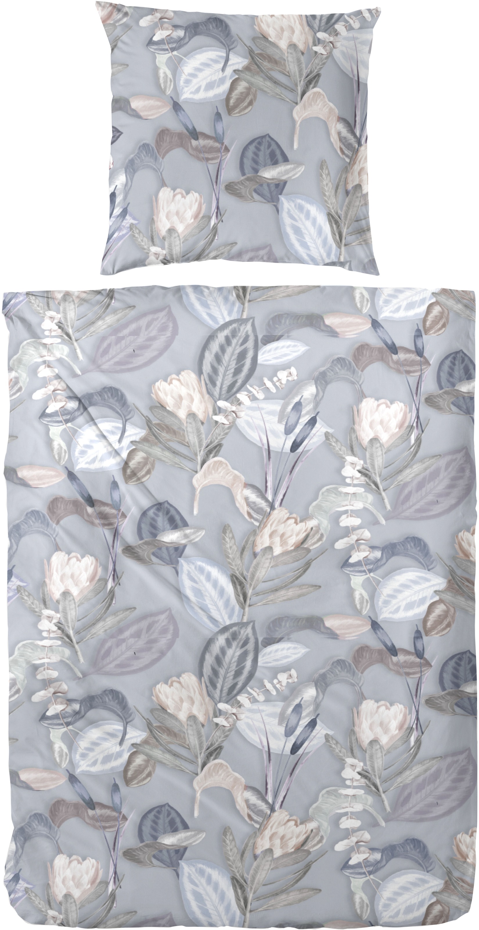 Image of Primera Bettwäsche "Satin Bettwäsche "Protea"" 2 Stk.
