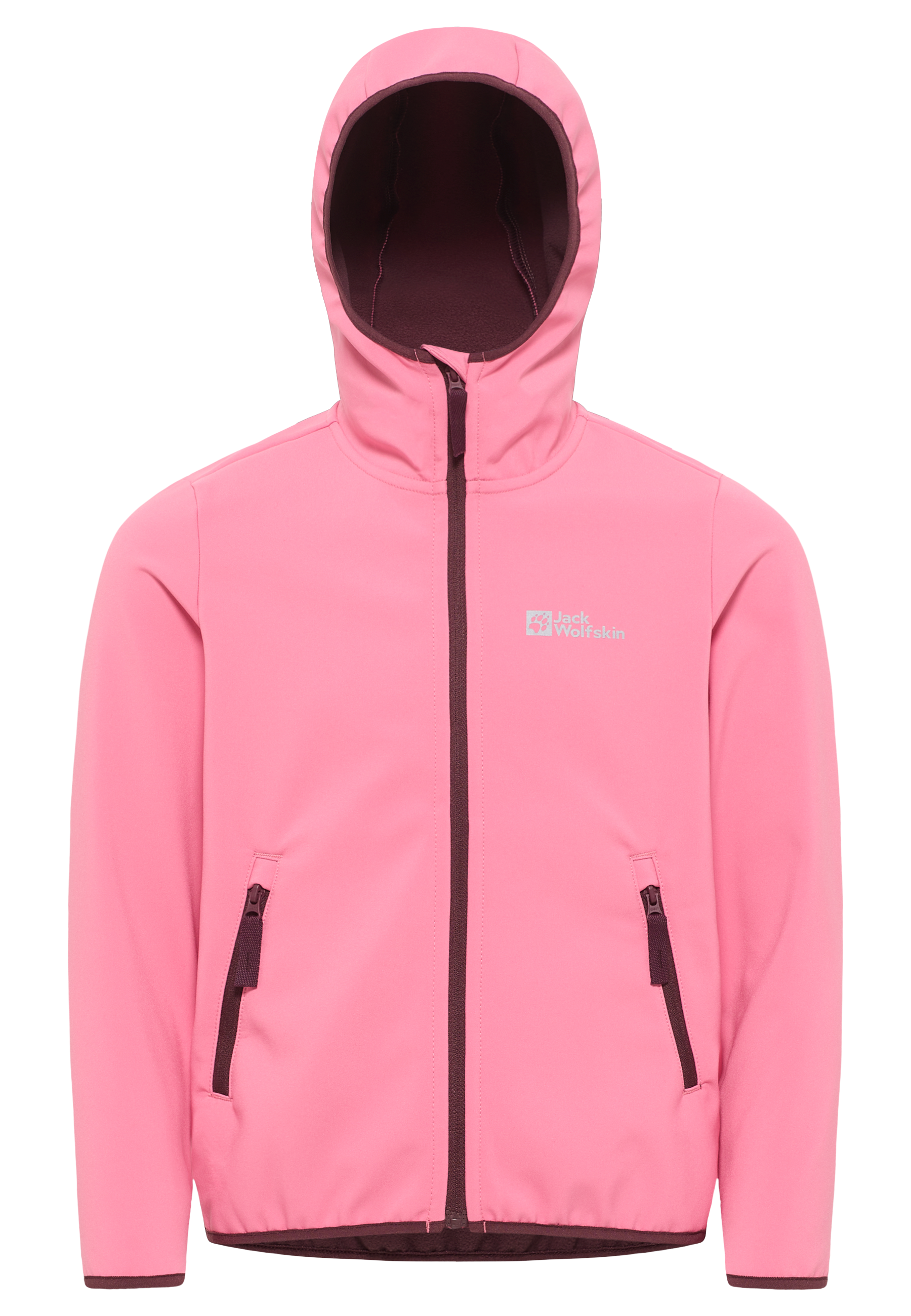 Jack Wolfskin Softshelljacke »FOURWINDS JACKET KIDS«, mit Kapuze