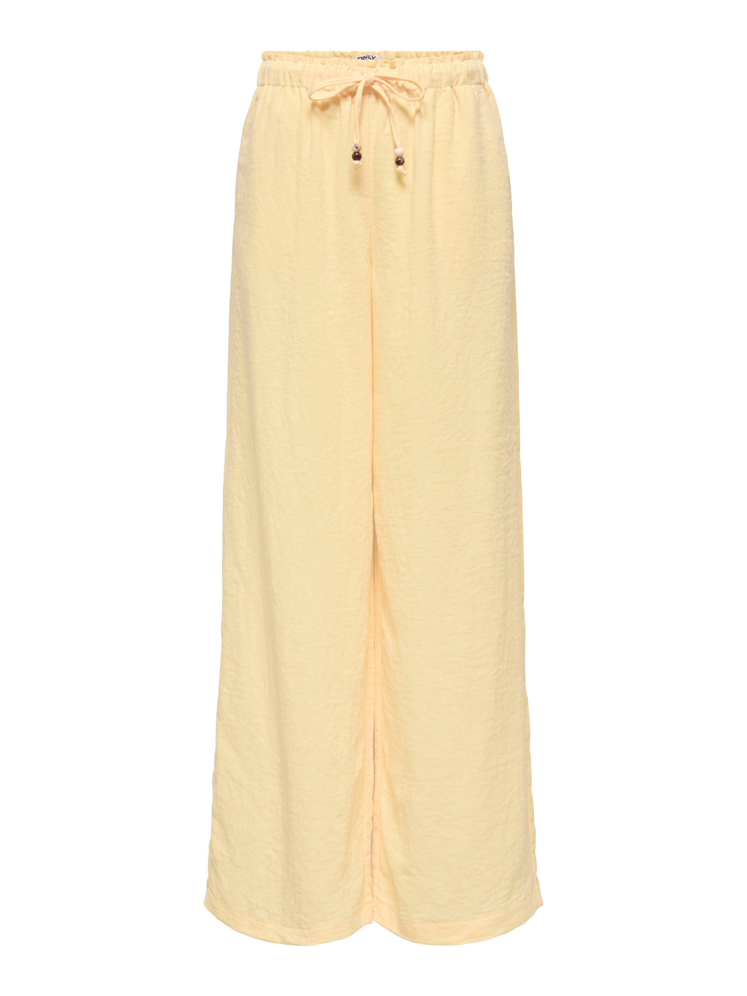 ONLY Pantalon à enfiler »ONLEMMIA MW PULL-UP X-WIDE PANT PNT«  mélange de matières, taille régulière