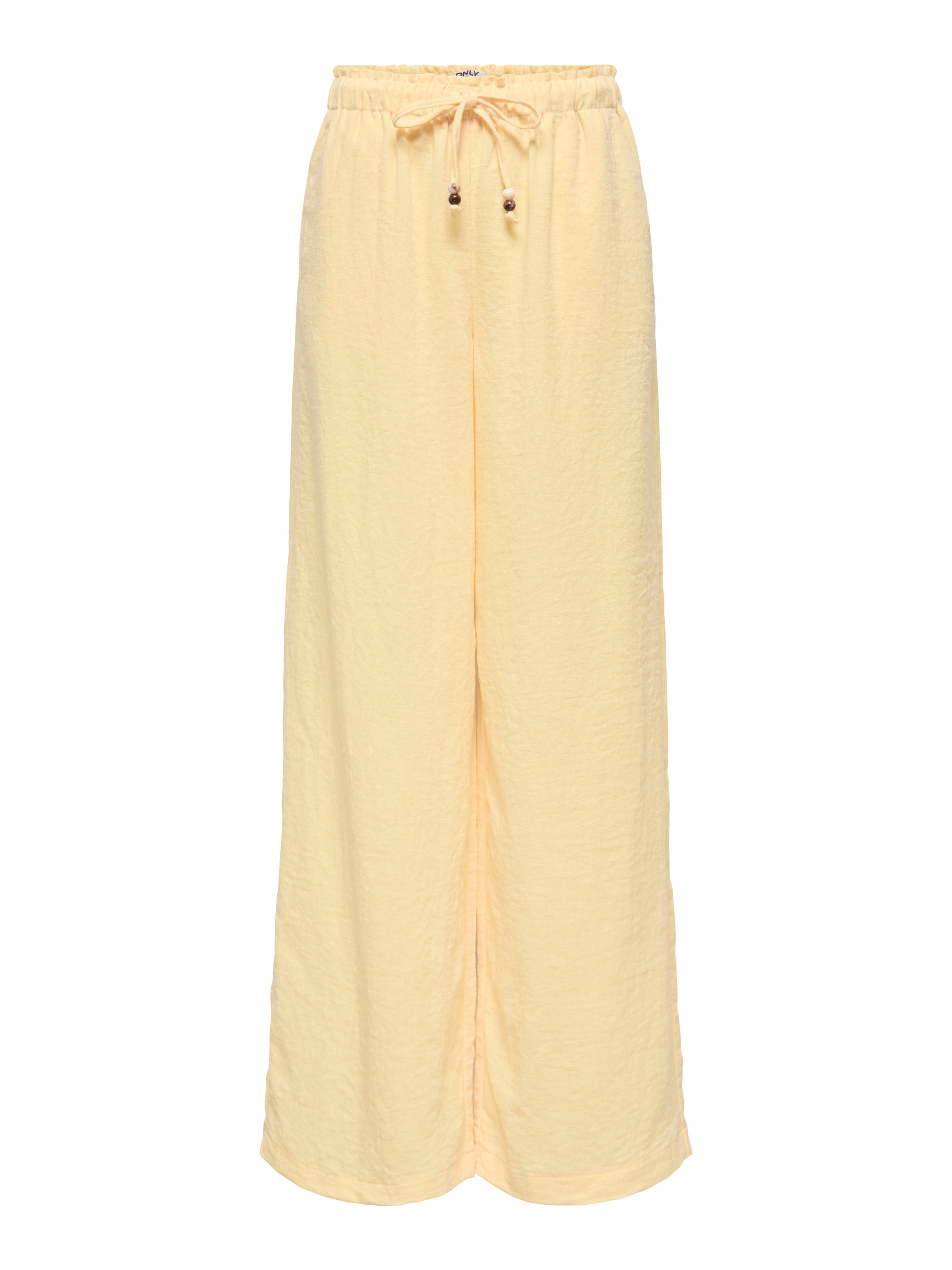 Image of ONLY Schlupfhose "ONLEMMIA MW PULL-UP X-WIDE PANT PNT" Materialmix, Regular Waist