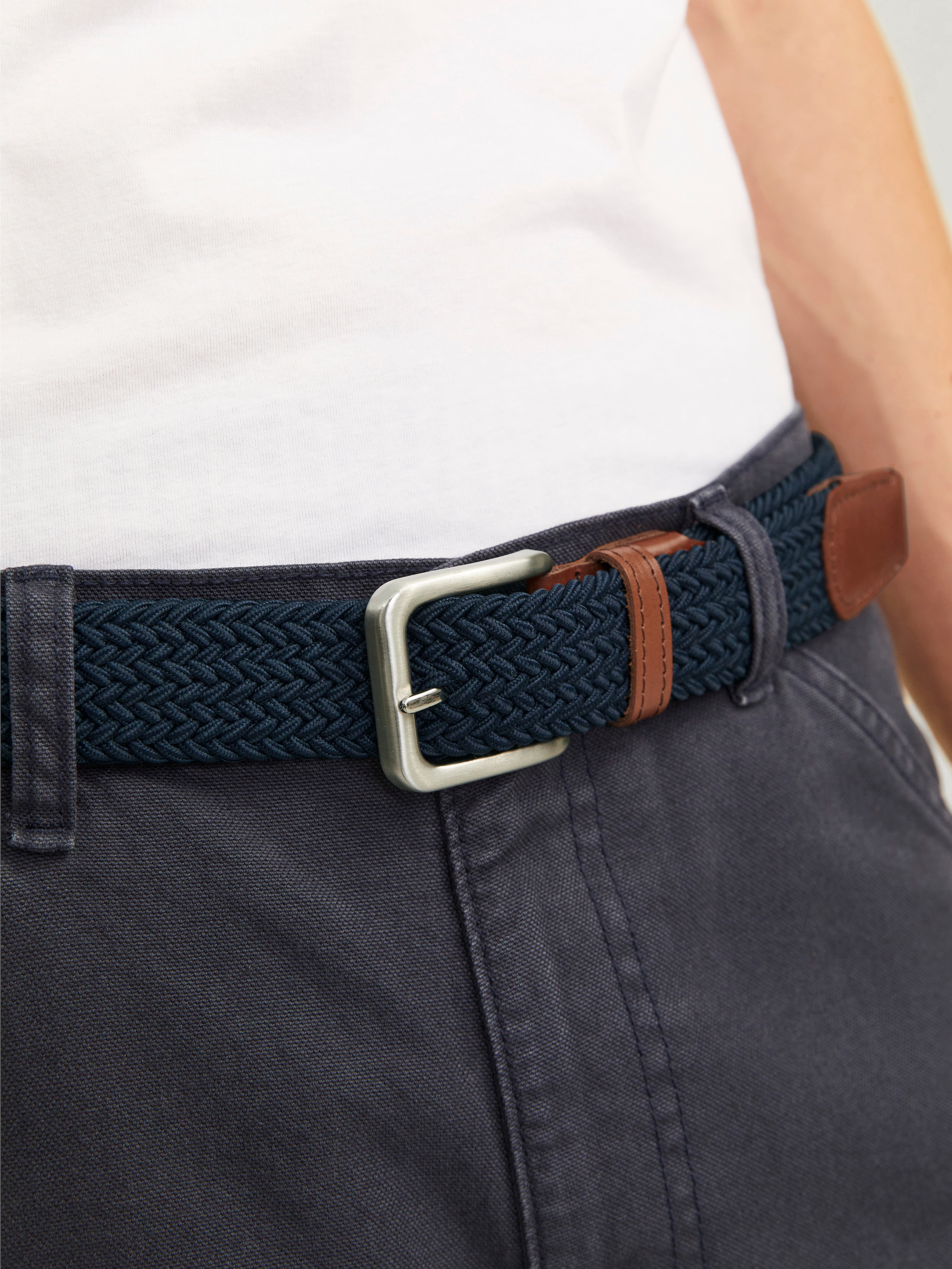 Jack & Jones »JACSPRING WOVEN BELT NOOS« Materialmix,