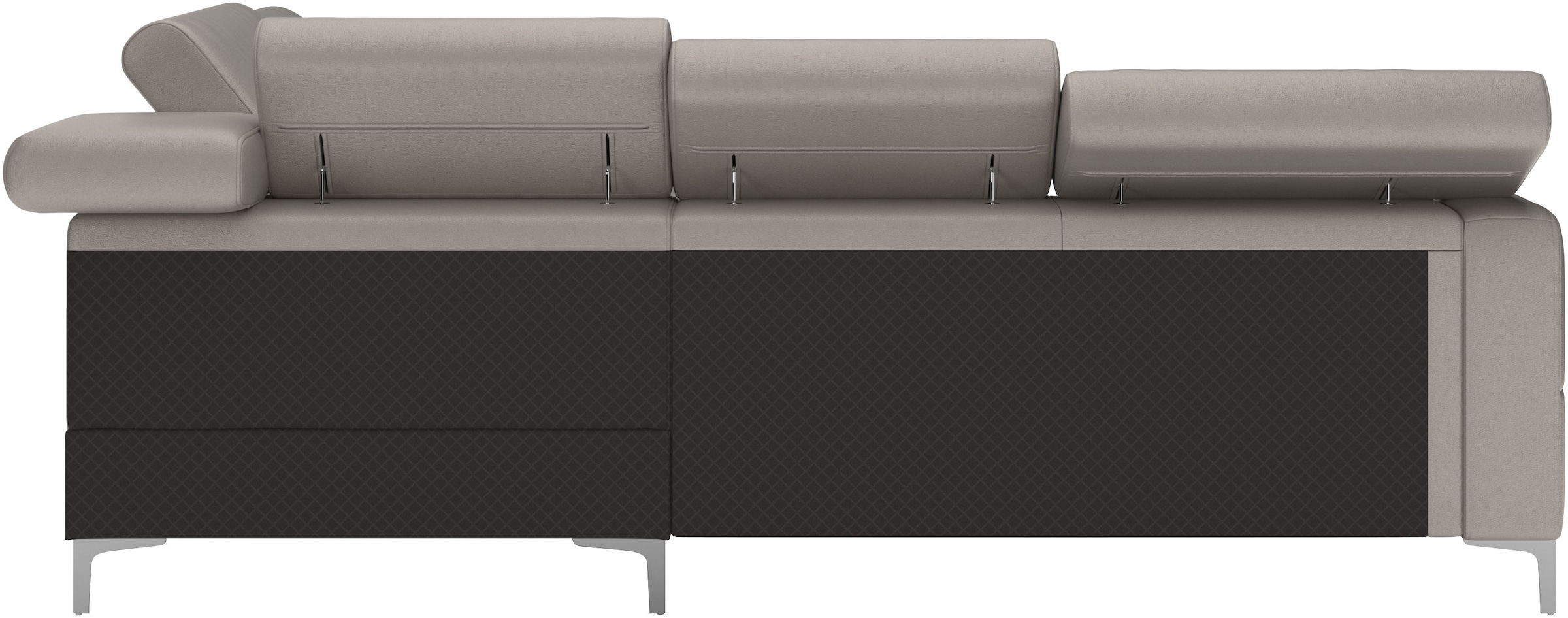 COTTA Ecksofa »Sammy L-Form«, mit Kopfteilverstellung, wahlweise mit Bettfunktion & Bettkasten