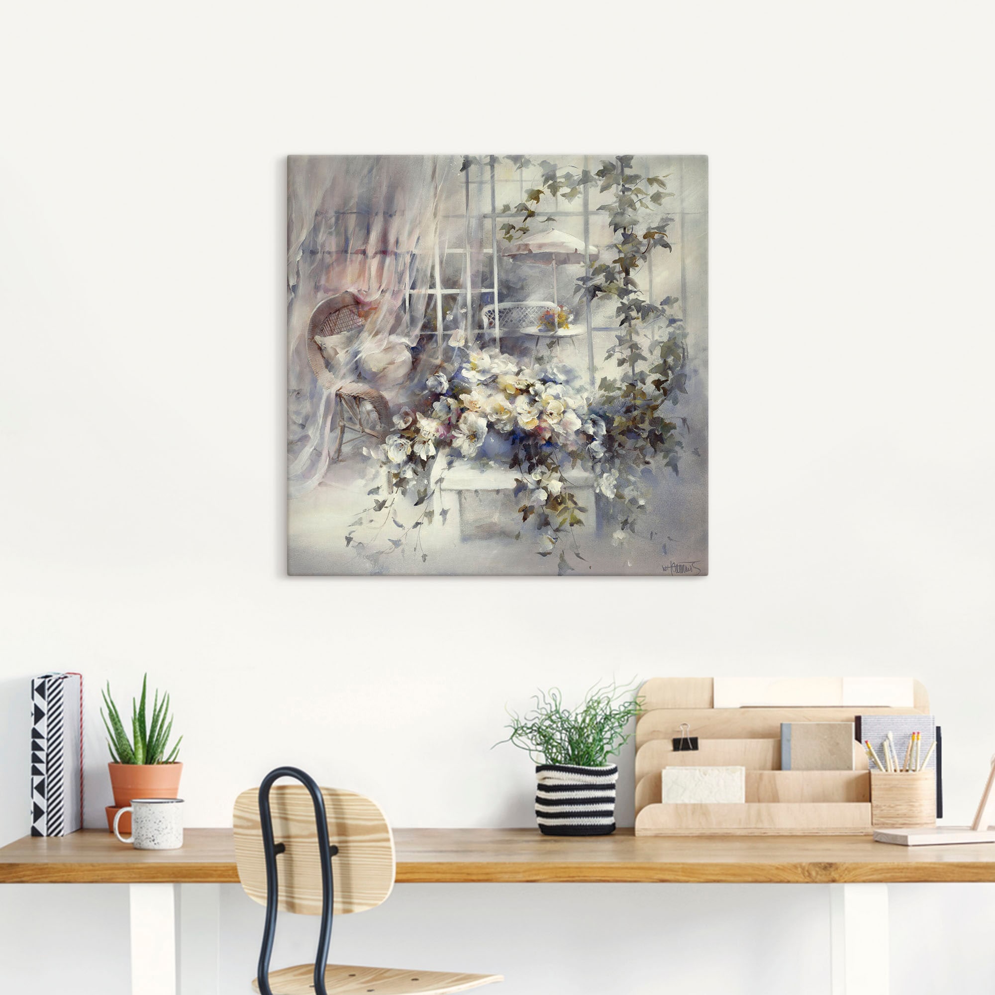 Artland Wandbild »Bezaubernde Moment«, Blumen, (1 St.), als Leinwandbild, Poster, Wandaufkleber in verschied. Grössen