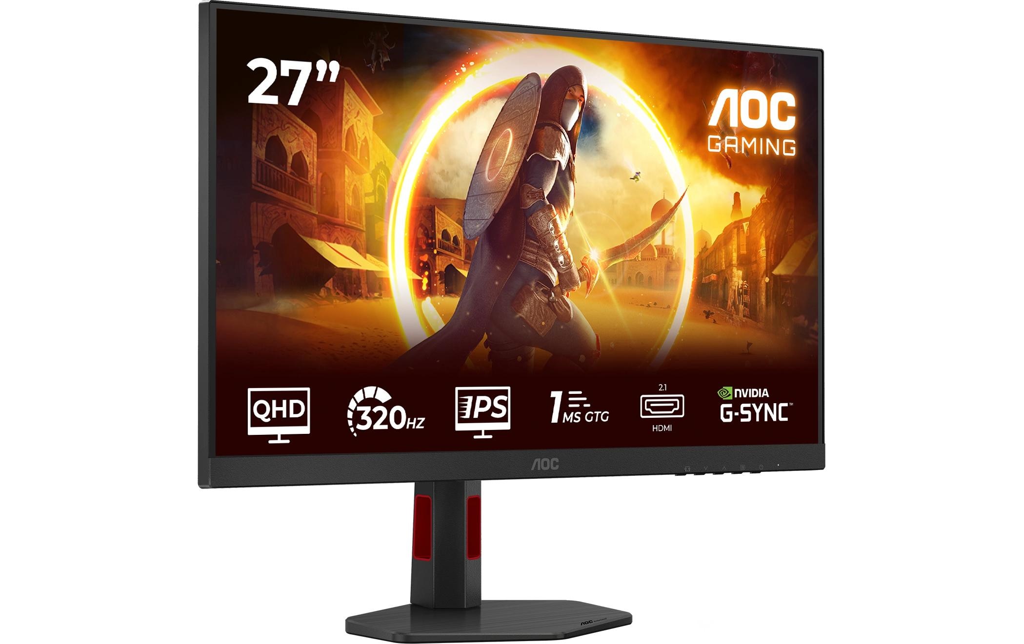 AOC Gaming-Monitor »Q27G4SRU« 68,58 cm/27 ″  2560 x 1440 px WQHD 180 Hz