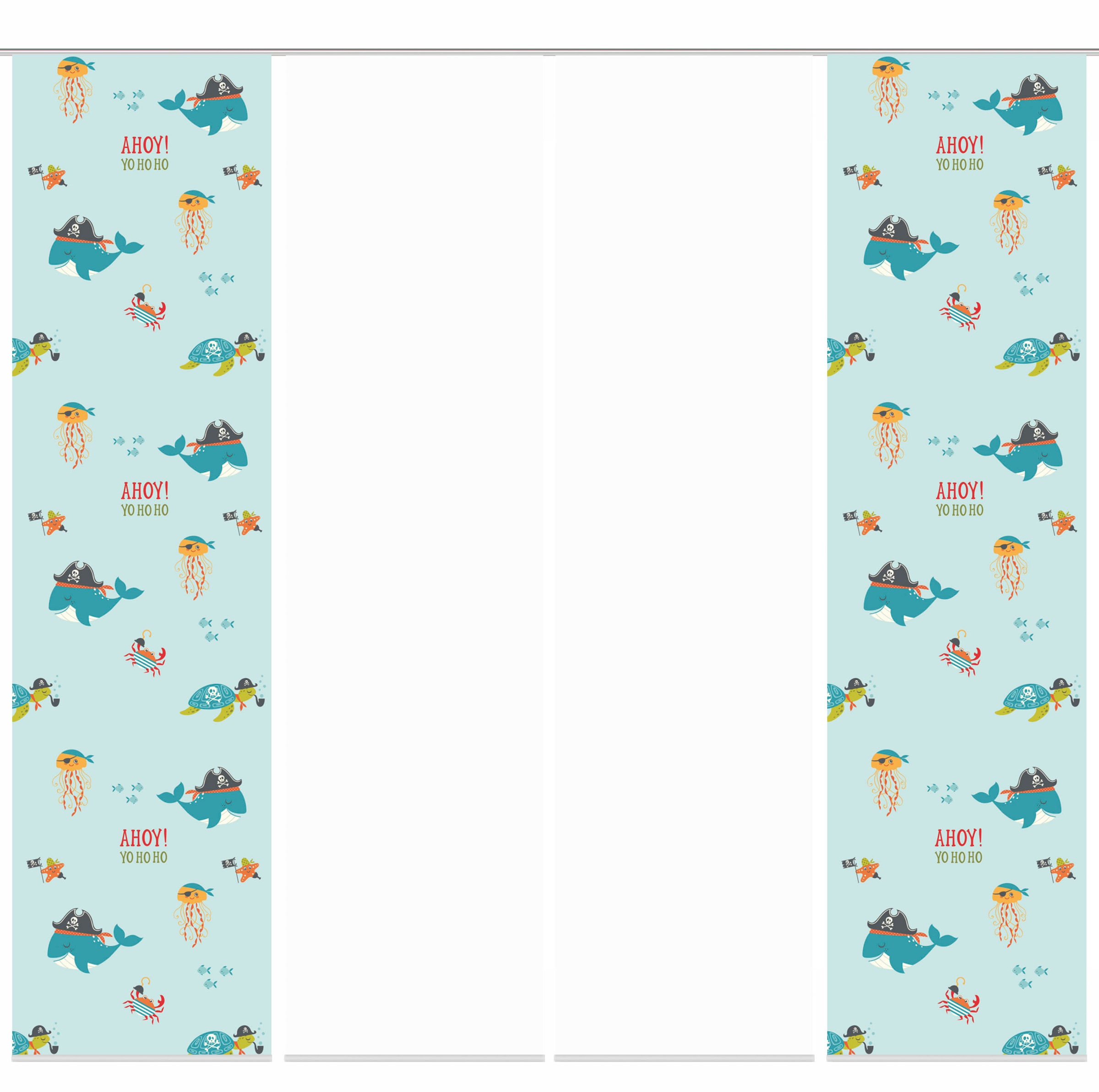 Image of HOME WOHNIDEEN Schiebegardine »SPARROW«, (4 St.), Schiebevorhang Digi 4er Set SPARROW bei Ackermann Versand Schweiz