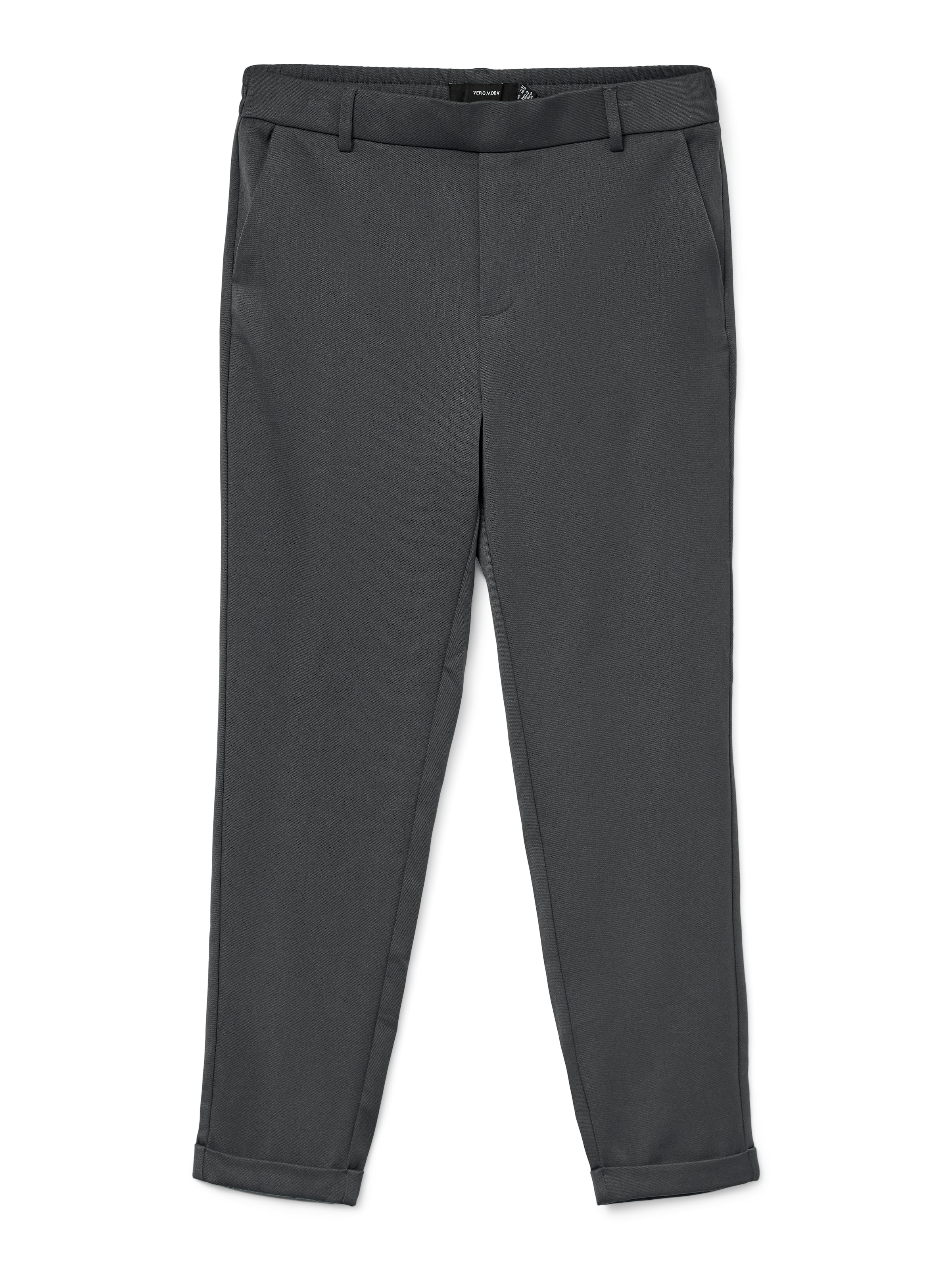 Vero Moda Pantalon de costume »VMMAYA MR LOOSE SOLID PANT NOOS«  knöchelfreie Form mit Saumaufschlag