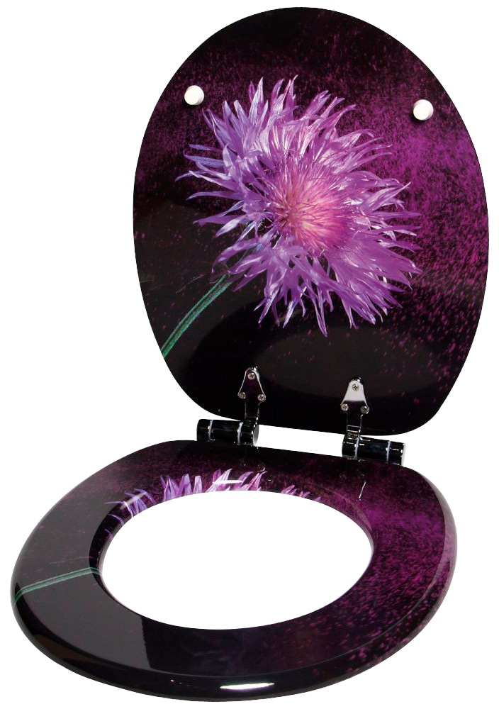 Sanilo WC-Sitz »Purple Dust«, mit Absenkautomatik