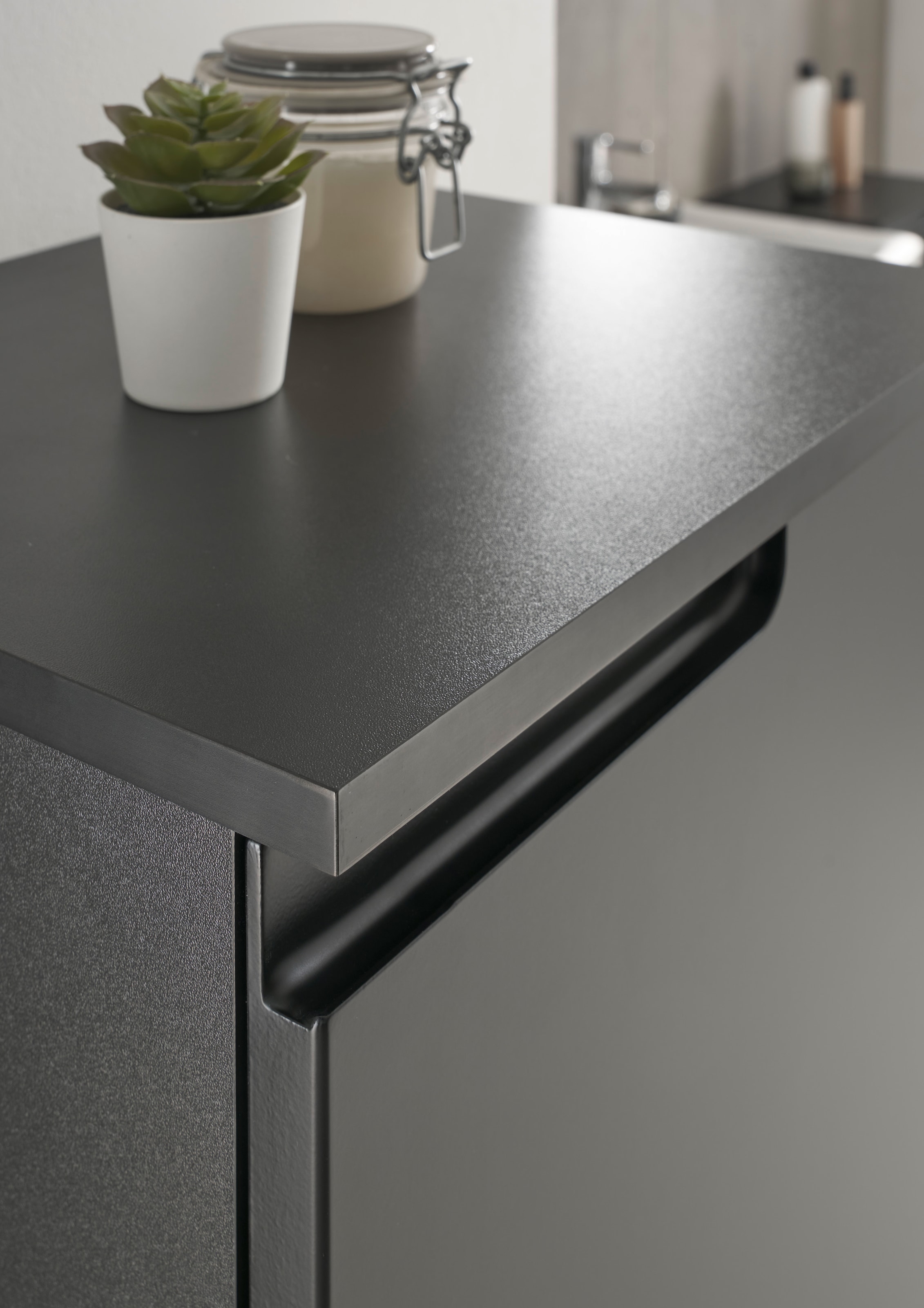 BASIC by Balculina Armoire intermédiaire »Spice, Badezimmerschrank BxTxH 40x134x32 cm« 1 cuis tlg. largeur 40 cm, poignées creuses