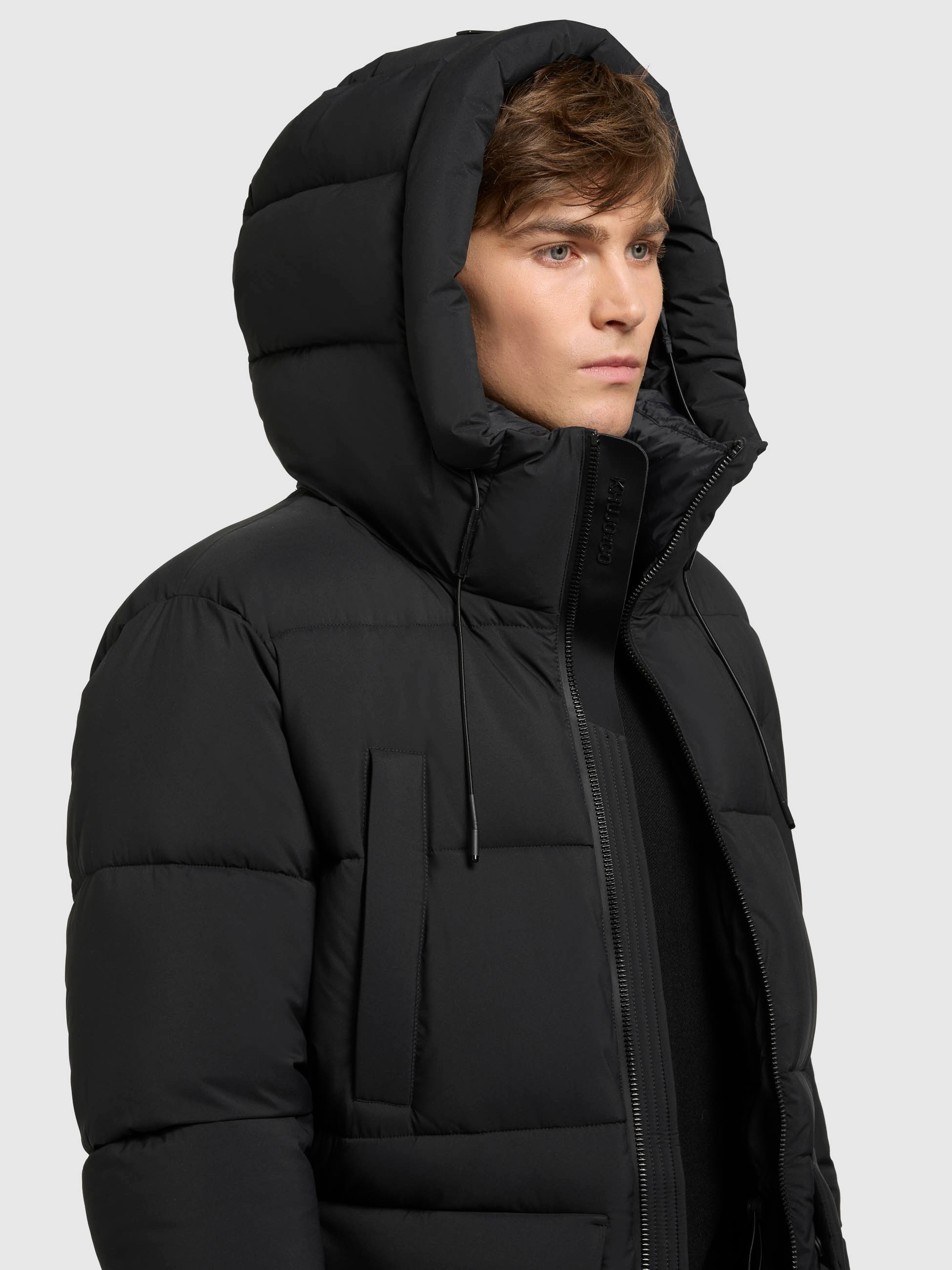 khujo Steppjacke »WELM MATT«, mit Kapuze