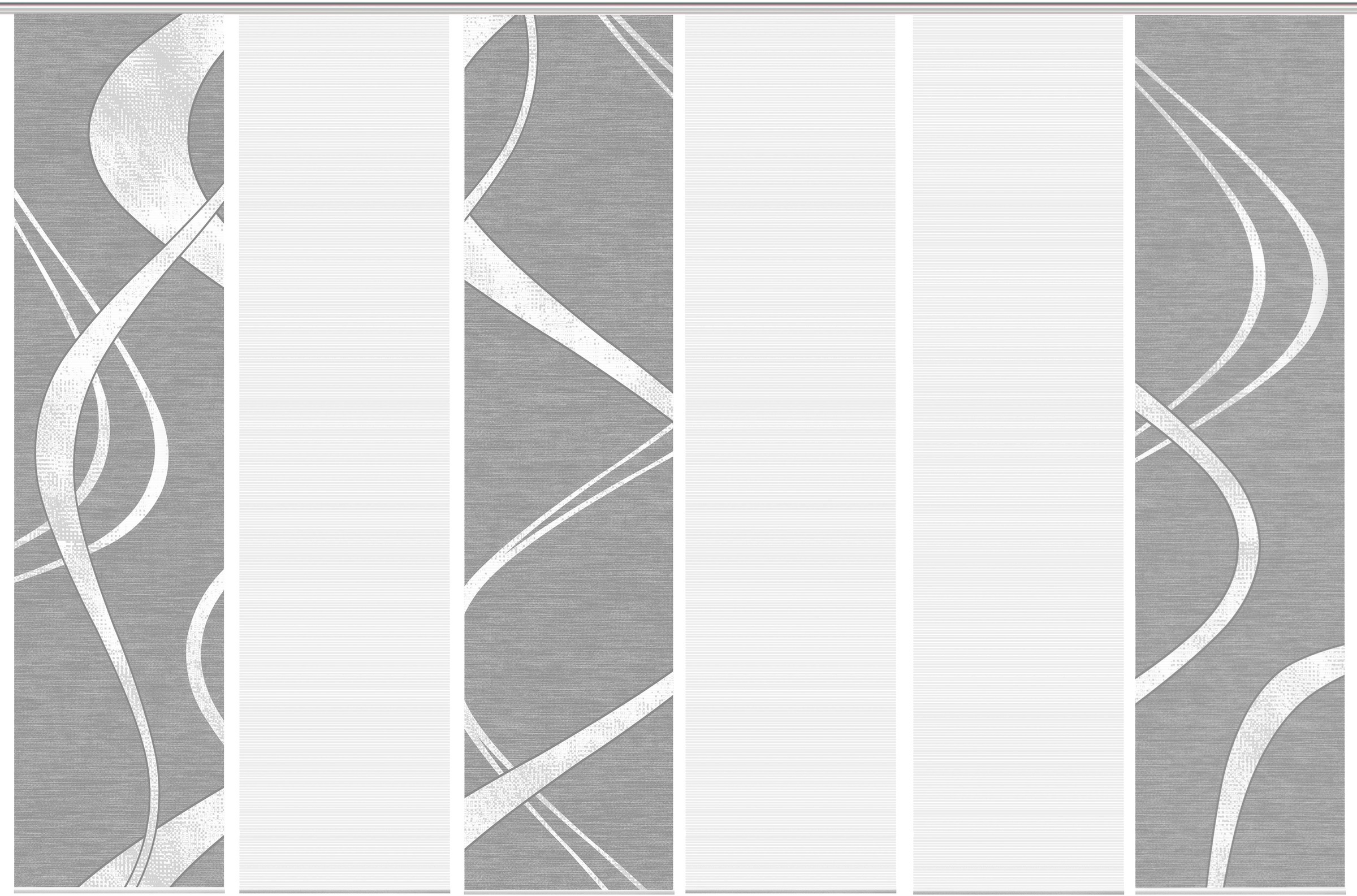 Image of Vision S Schiebegardine »TIBANO 6er SET«, (6 St.), Bambus-Optik, Digital bedruckt bei Ackermann Versand Schweiz