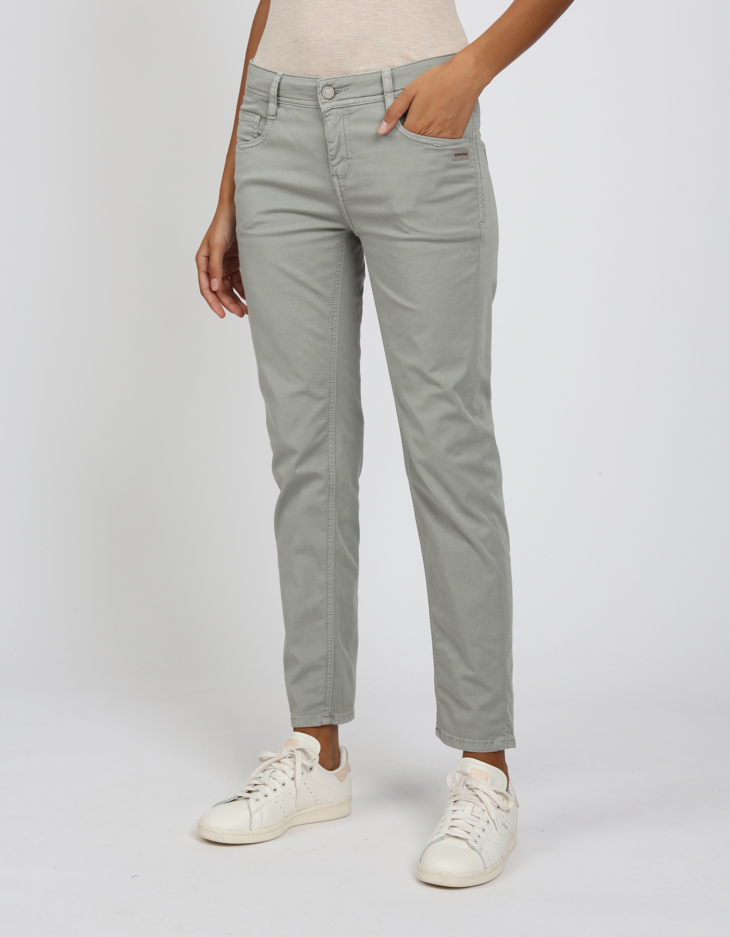 Image of GANG 5-Pocket-Hose "94AMELIE CROPPED" im Relaxed Fit