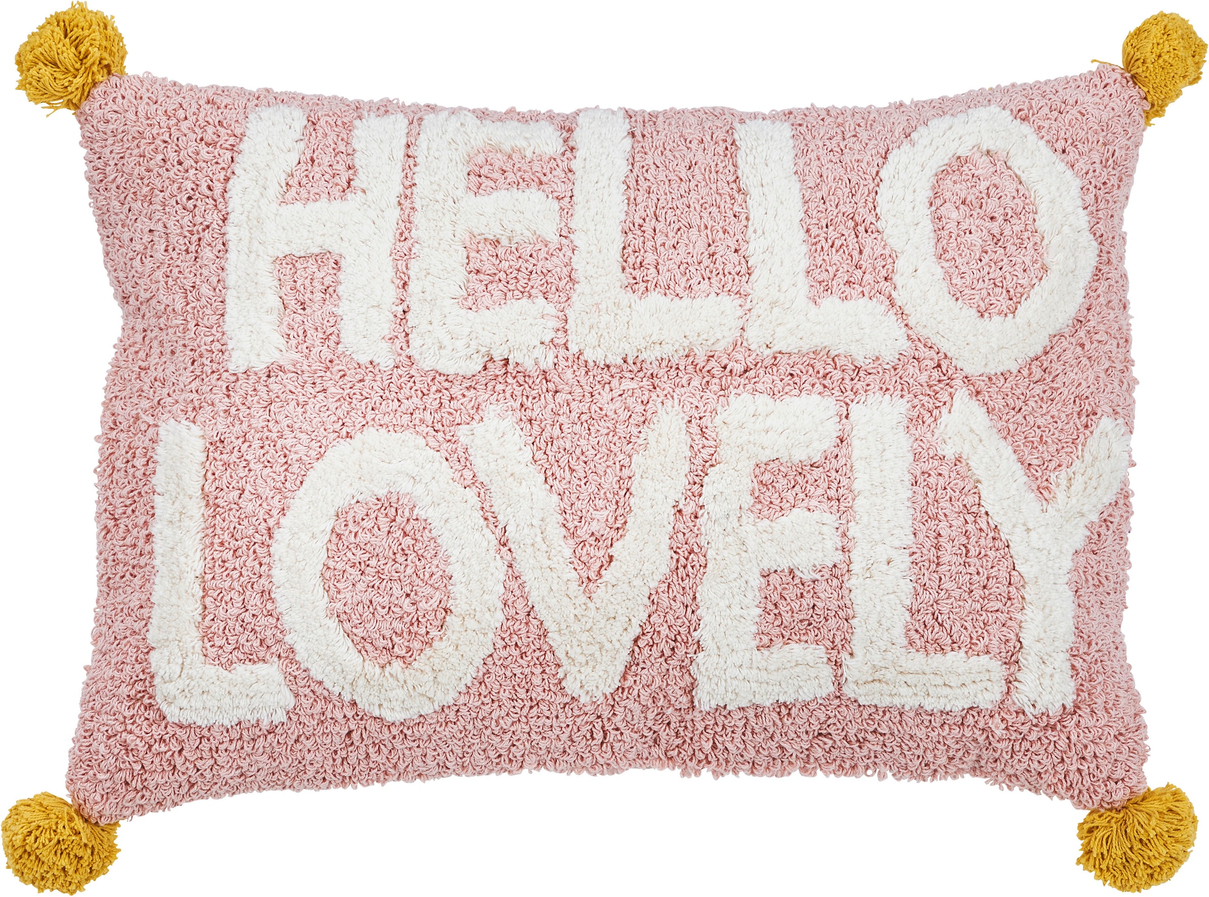 Image of done. Dekokissen "CUSHION HAPPY HELLO LOVELY"
