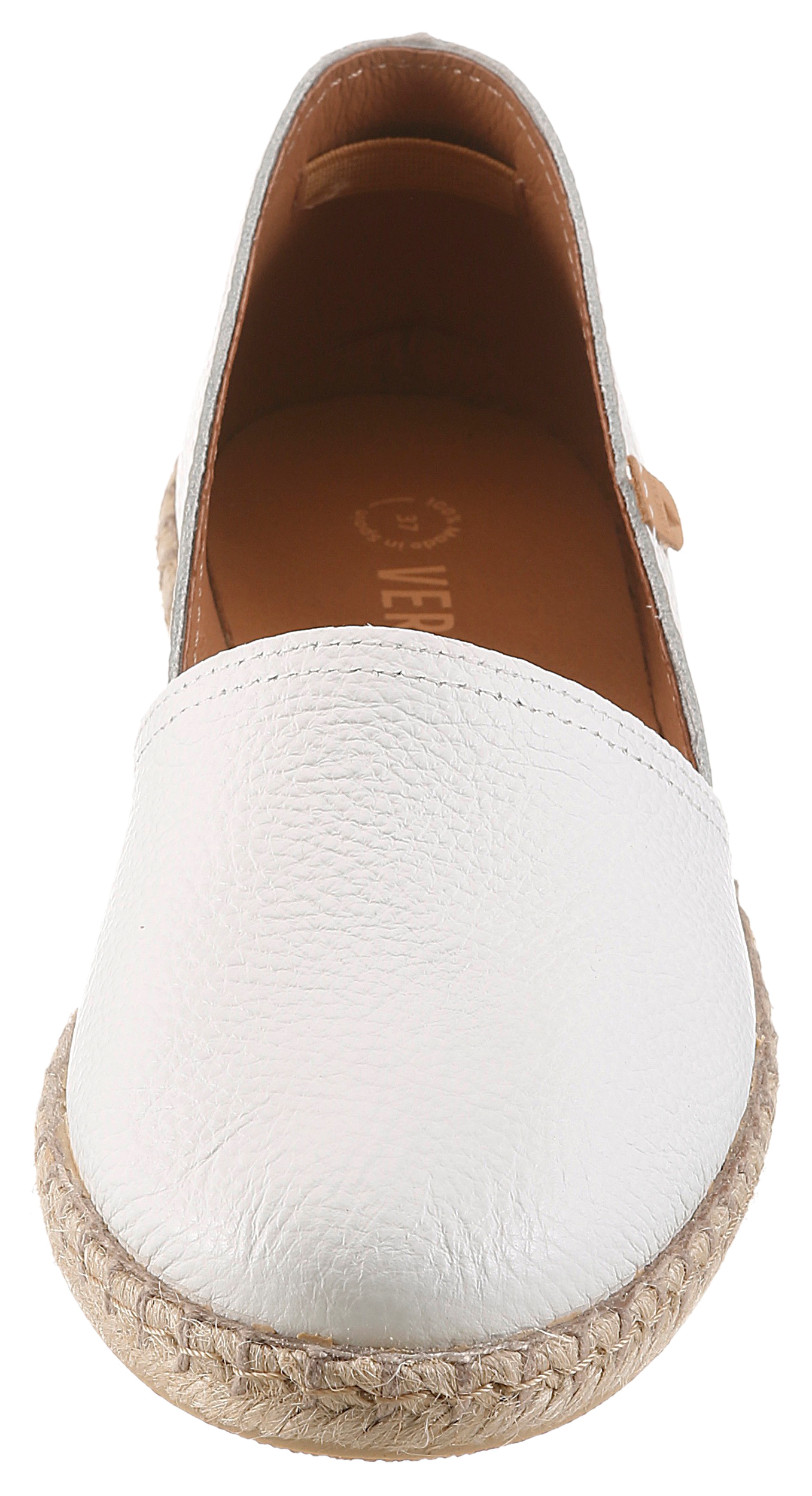 VERBENAS Espadrille »CARMEN«  Mocassin, chaussure d'été, chaussure de vacances, plat avec couture cadre