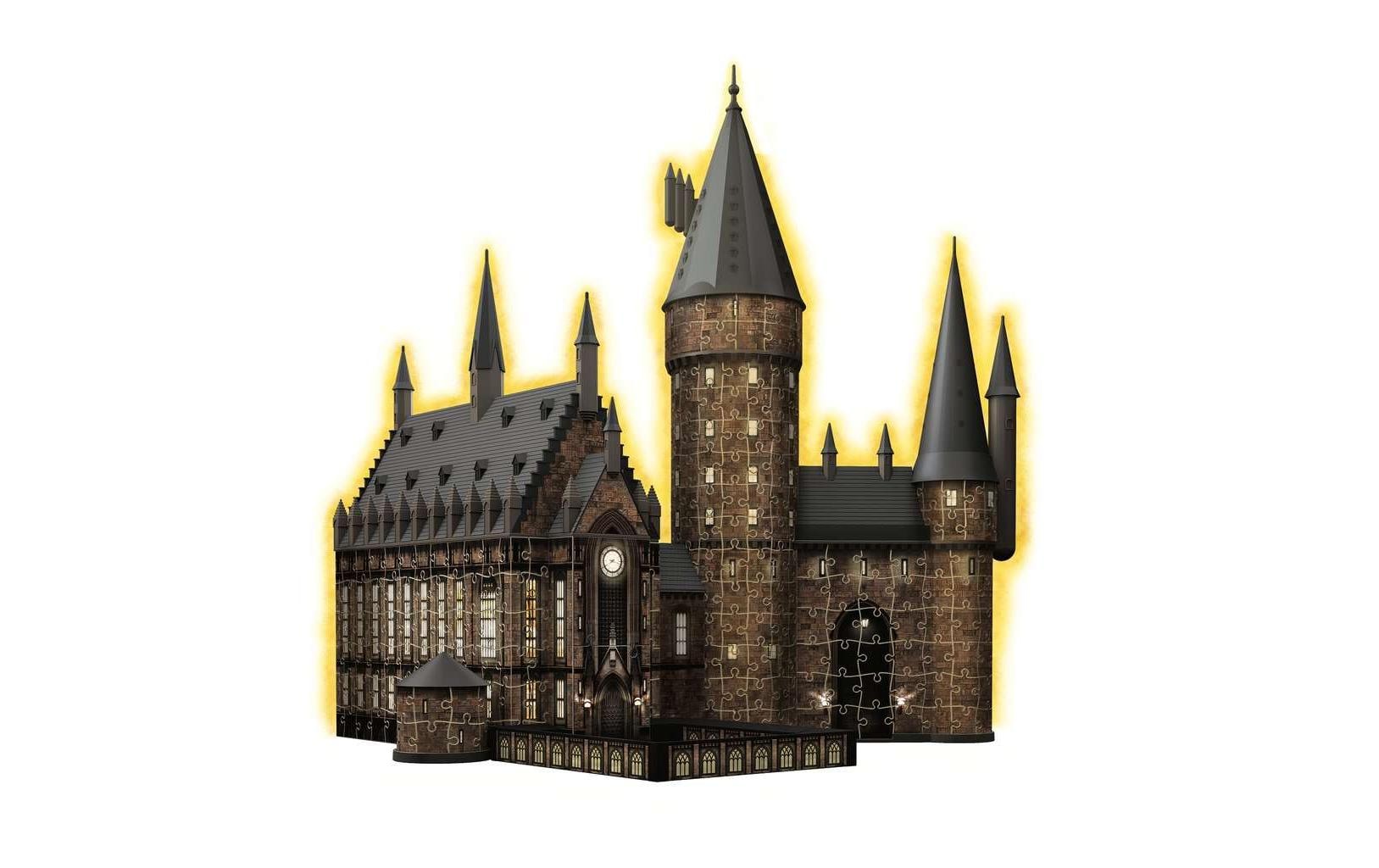 Ravensburger 3D-Puzzle »Hogwarts Schloss Die Grosse Halle«, (540 tlg.)
