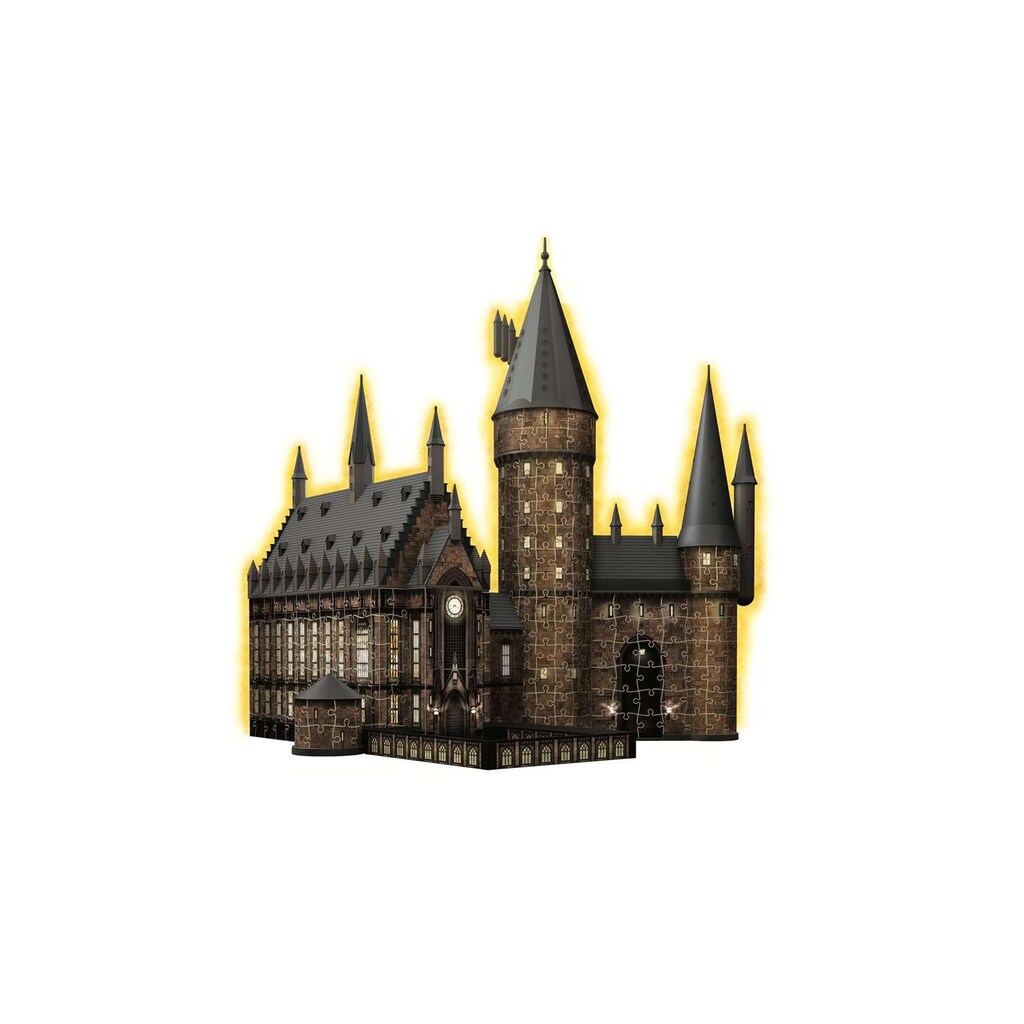 Ravensburger 3D-Puzzle »Hogwarts Schloss Die Grosse Halle«, (540 tlg.)