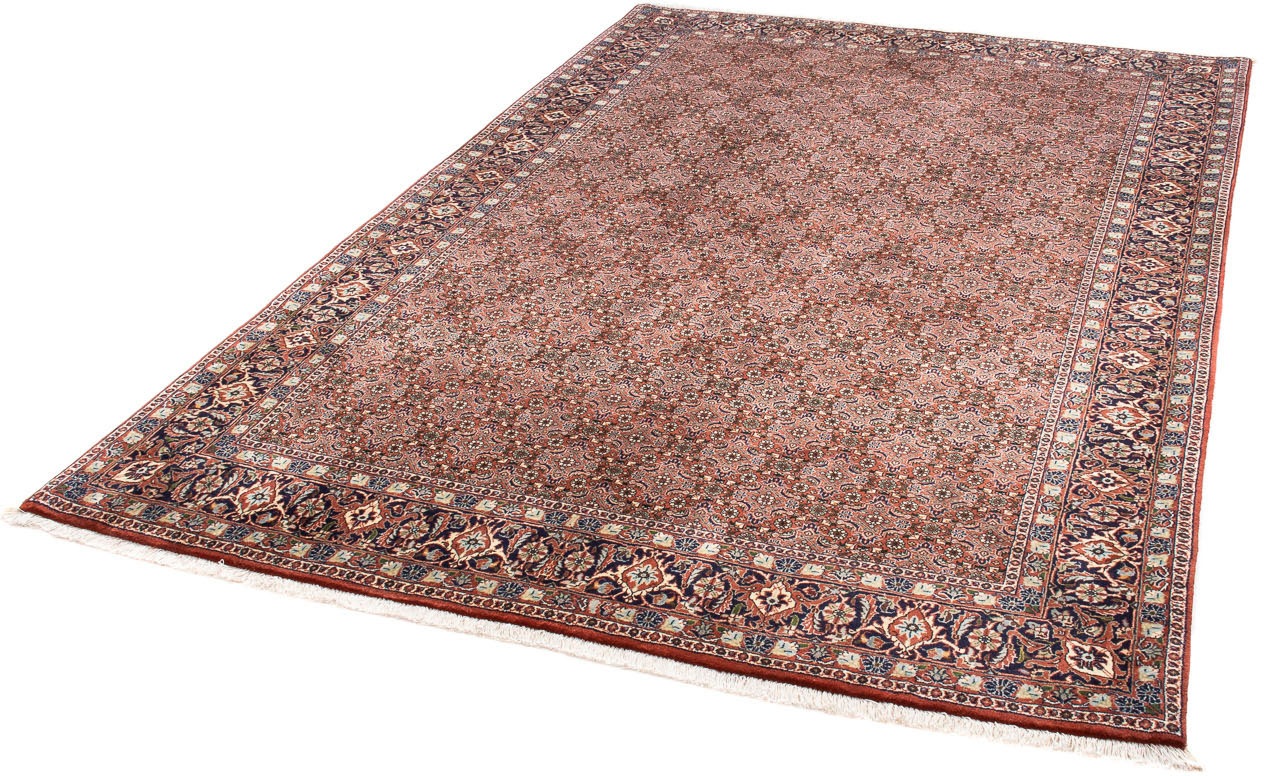 Image of morgenland Orientteppich »Perser - Bidjar - 235 x 167 cm - hellrot«, rechteckig, 15 mm Höhe, Wohnzimmer, Handgeknüpft, Einzelstück mit Zertifikat bei Ackermann Versand Schweiz