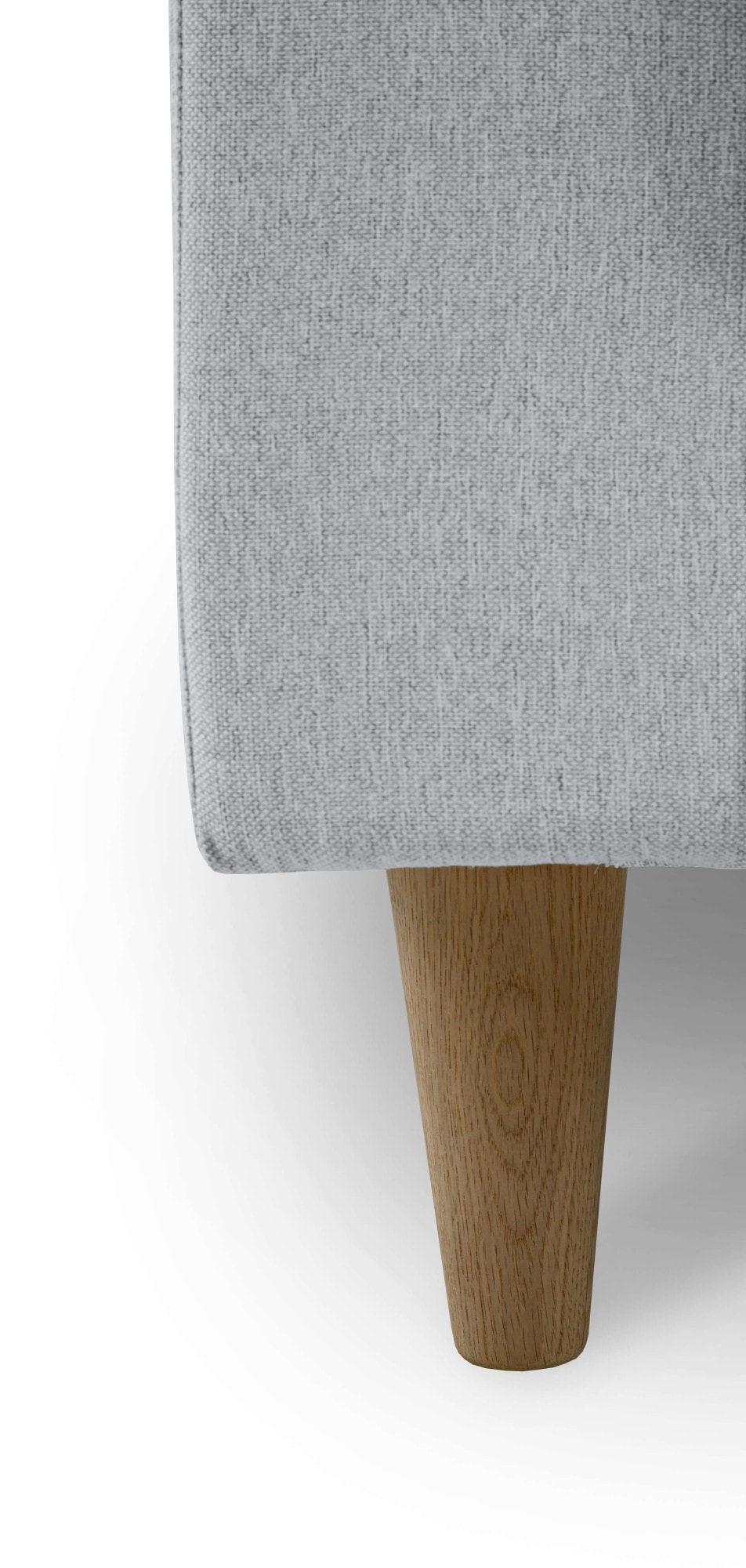 andas Ecksofa »Tvinno«, im skandinavischen Stil, L-Form, mit Massivholzfüssen, Breite 230 cm