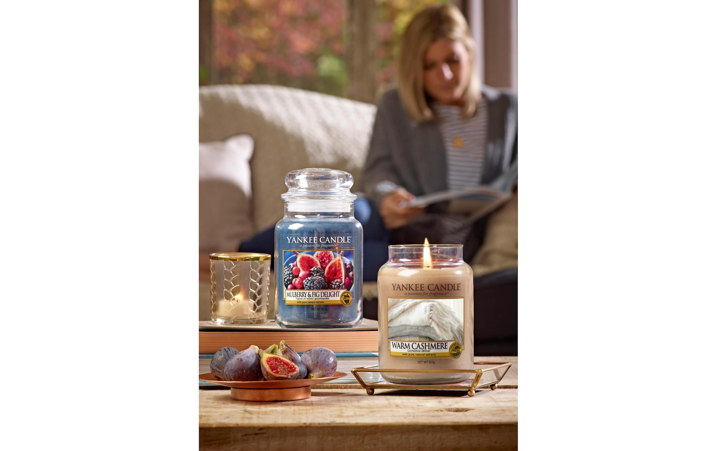 Yankee Candle Duftkerze »Warm Cashmere«