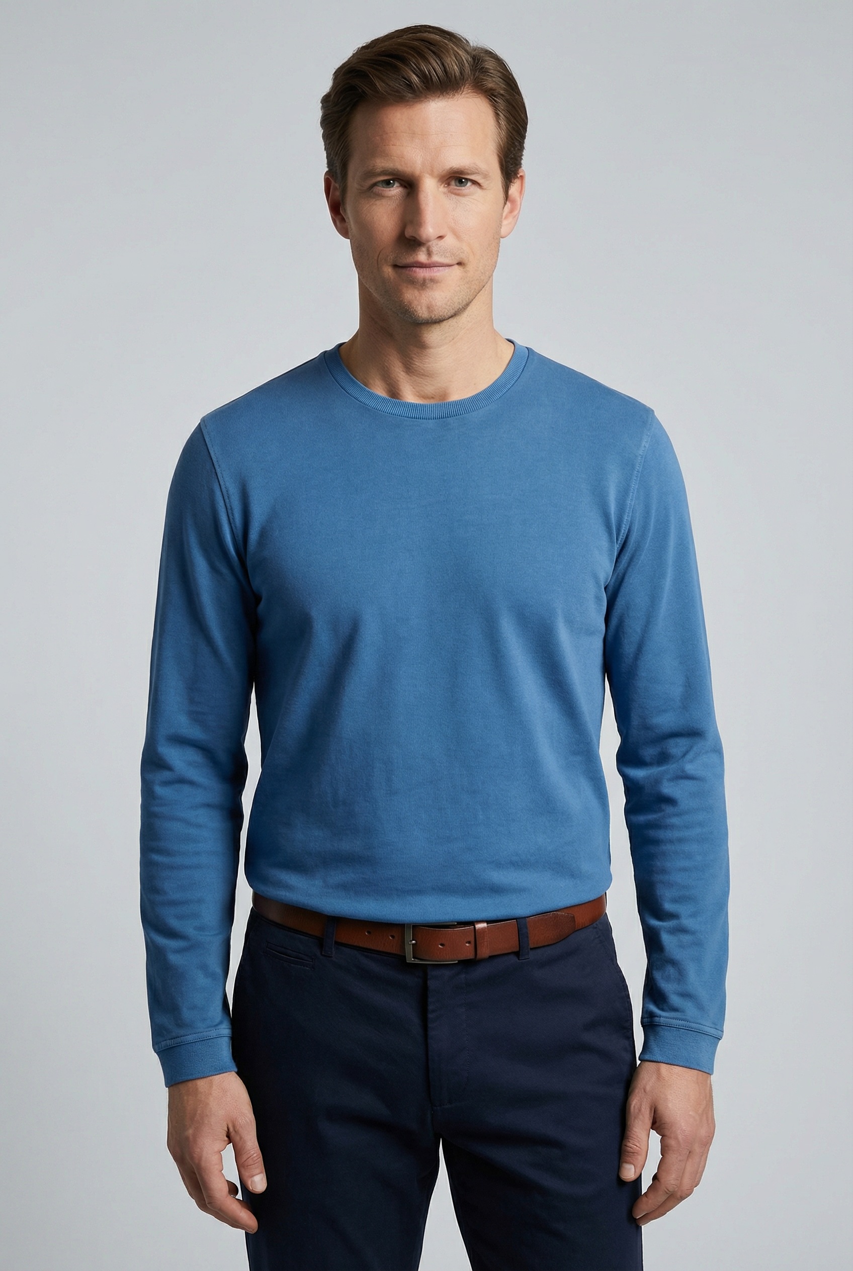 Image of OLYMP Longsleeve regular fit, Rundhals