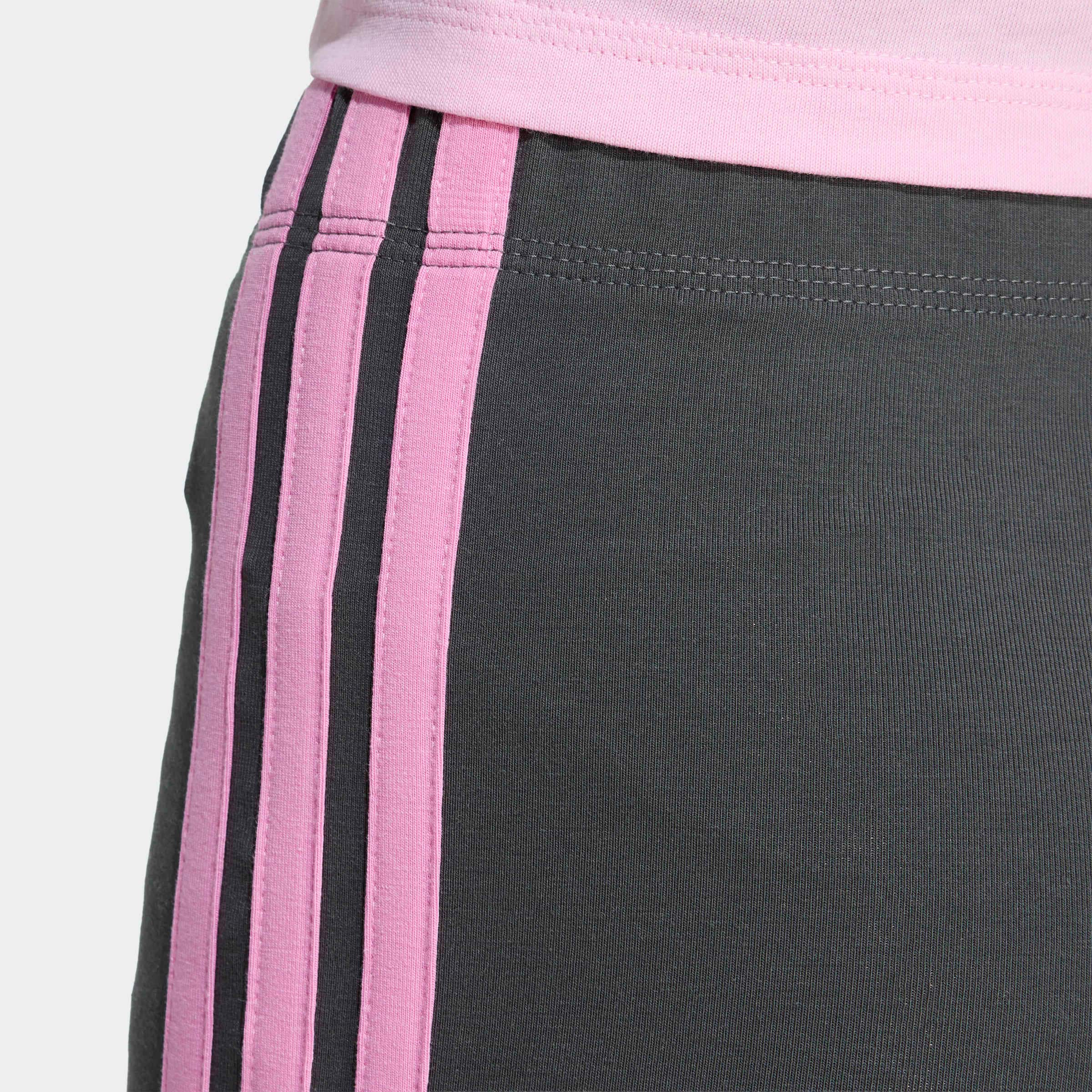 adidas Sportswear Trainingstights »ESSENTIALS 3-STREIFEN COTTON«  sportlicher Look mit 3-Streifen, aus Baumwolle und Elasthan