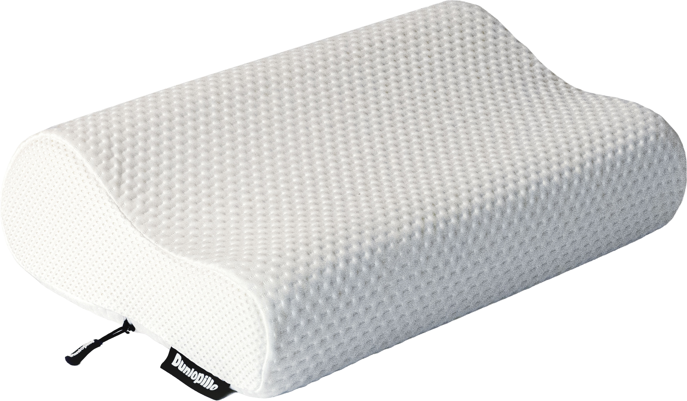 Image of Dunlopillo Nackenstützkissen "Home, Nackenstützkissen aus Viskoschaum 30x50 cm" Füllung: 100% Polyurethan 1 Stk. tlg. entlastet die Wirbelsäule, allergikergeeignet (Hausstauballergiker)