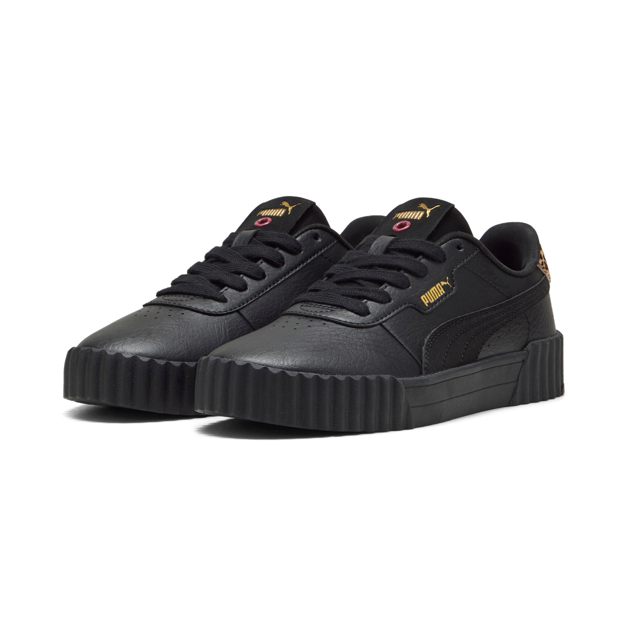 Image of PUMA Sneaker "CARINA 3.0 ANIMAL FLAIR" für sportlichen Look im Alltag, mit Gummilaufsohle, sportlicher Stil