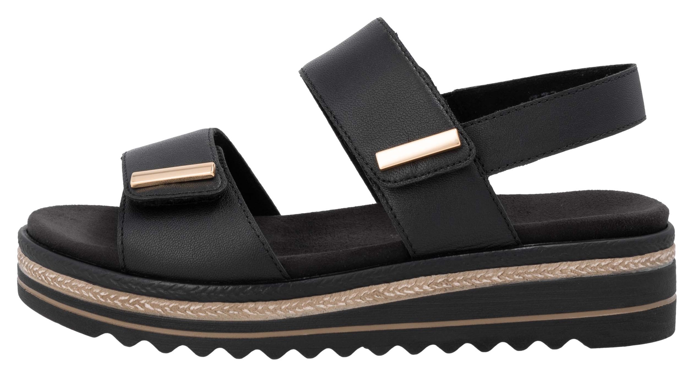 Remonte Sandales compensées  Riemchensandale, Bequemschuh mit Schmuckelementen