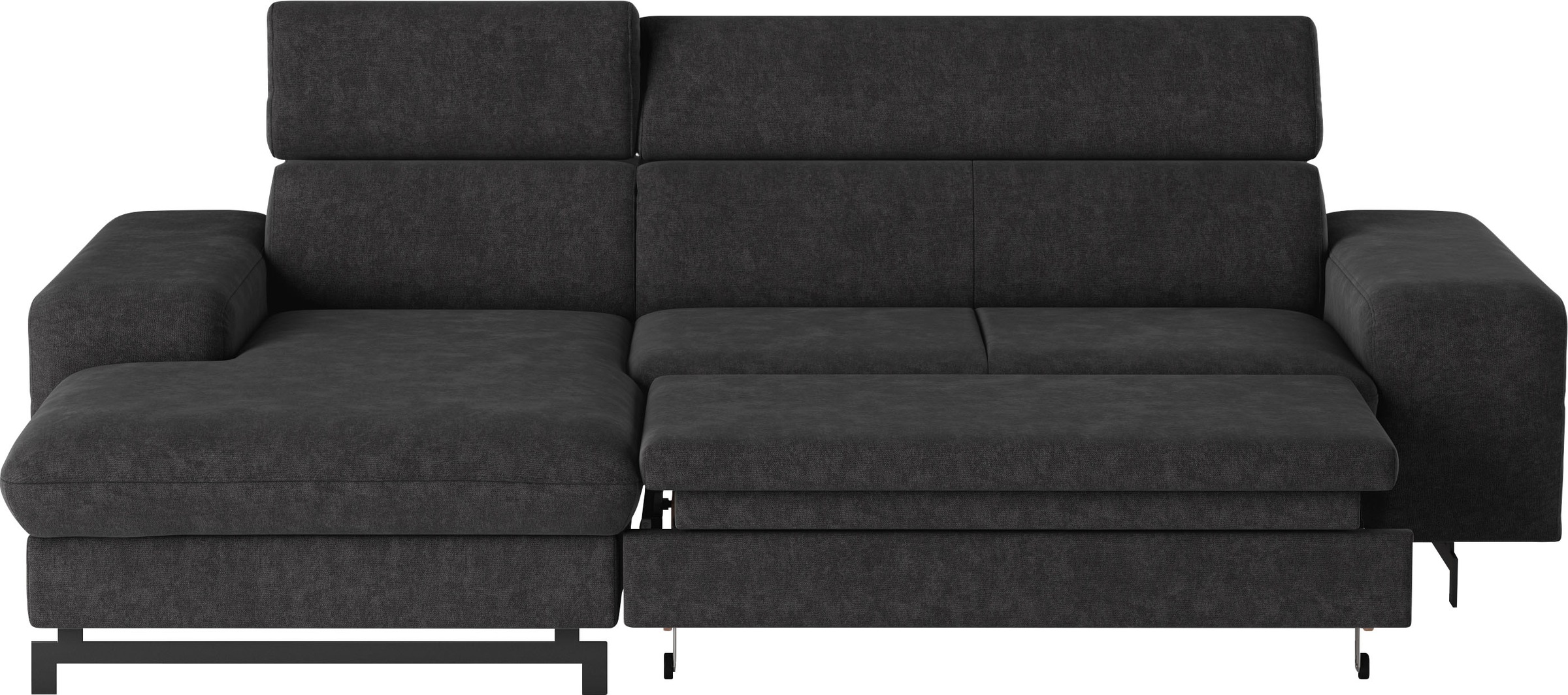 COTTA Ecksofa »Emma L-Form«, mit Kopfteilverstellung, wahlweise mit Bettfunktion & Bettkasten
