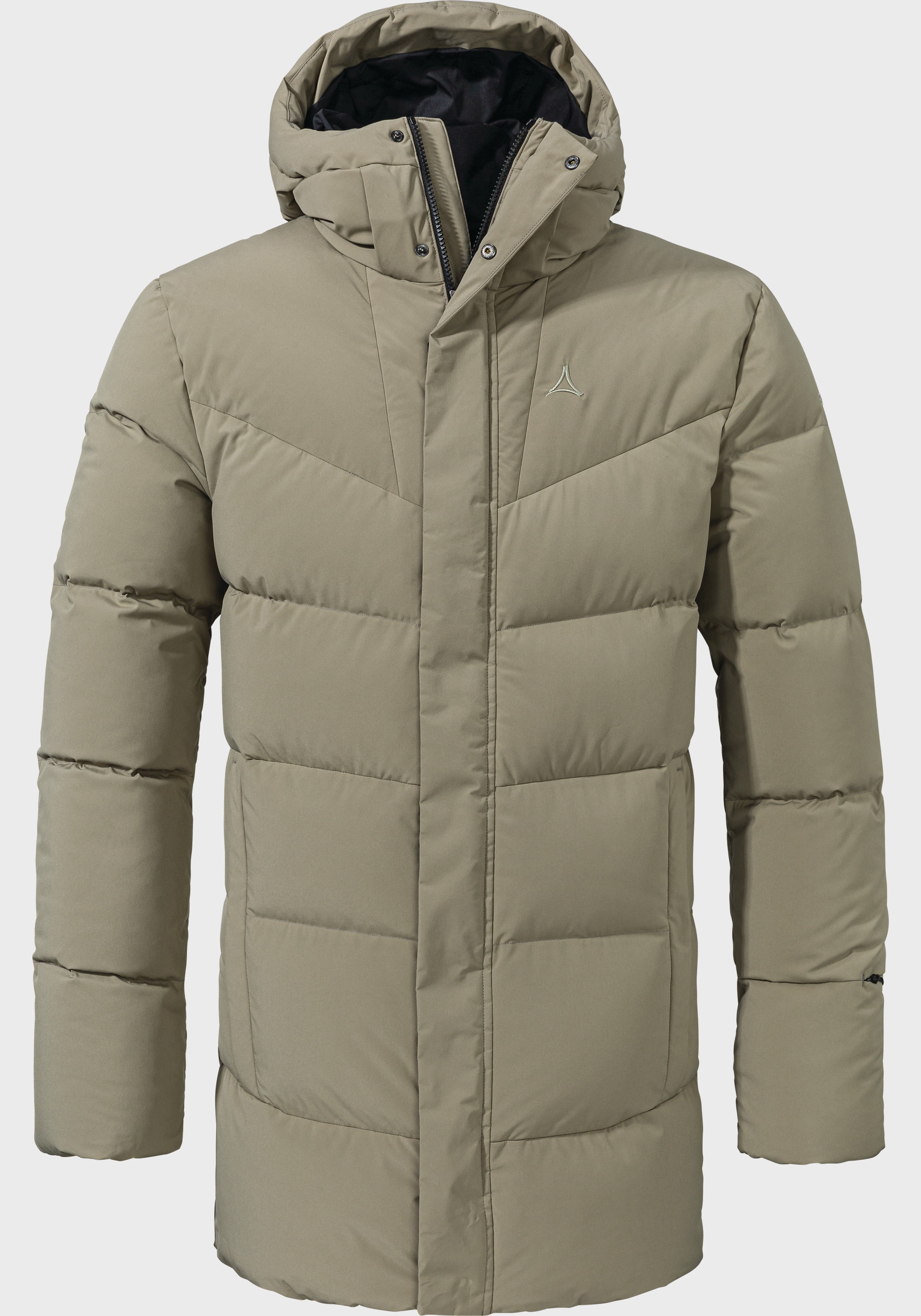 Langjacke »Urban Down Coat Style Cers MNS«, mit Kapuze