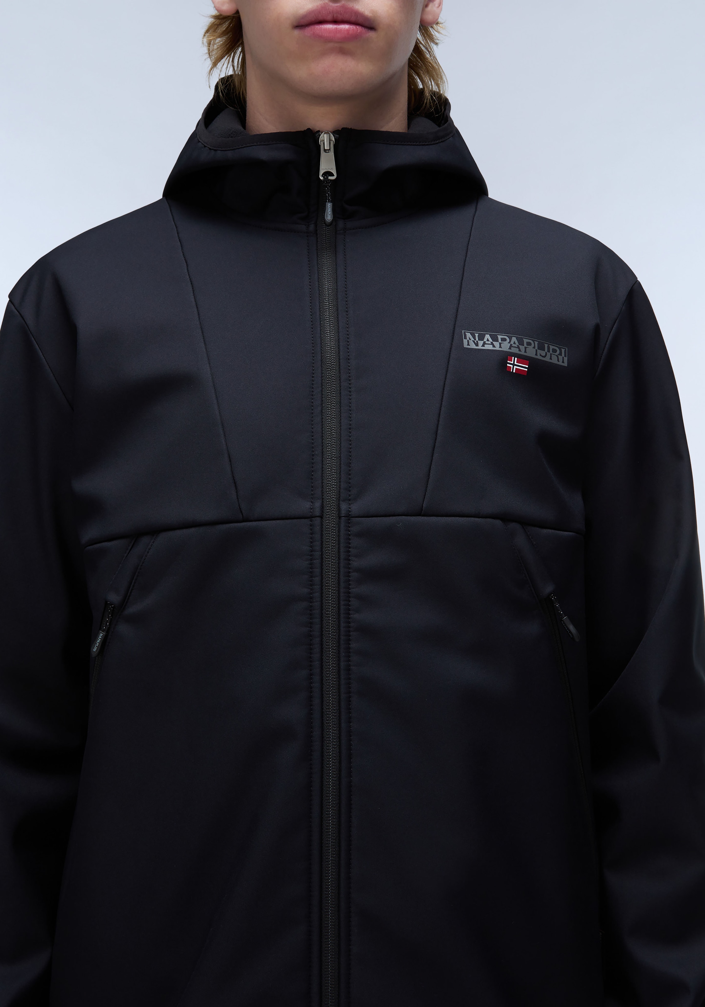 Napapijri Outdoorjacke »BUNZ«, mit Kapuze, mit Kapuze