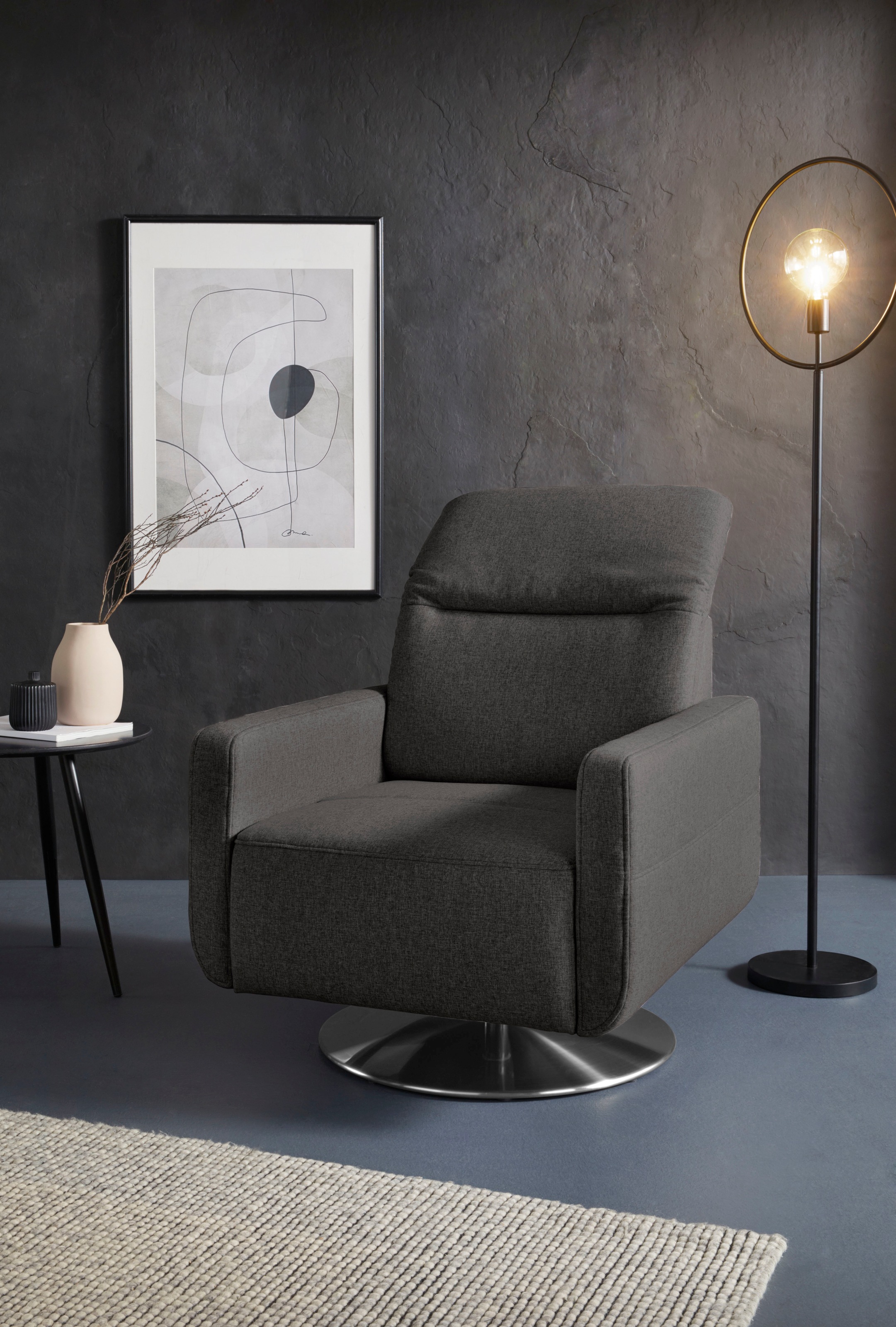 Image of sit&more Drehsessel, inklusive Kopfteilverstellung, mit Federkern bei Ackermann Versand Schweiz