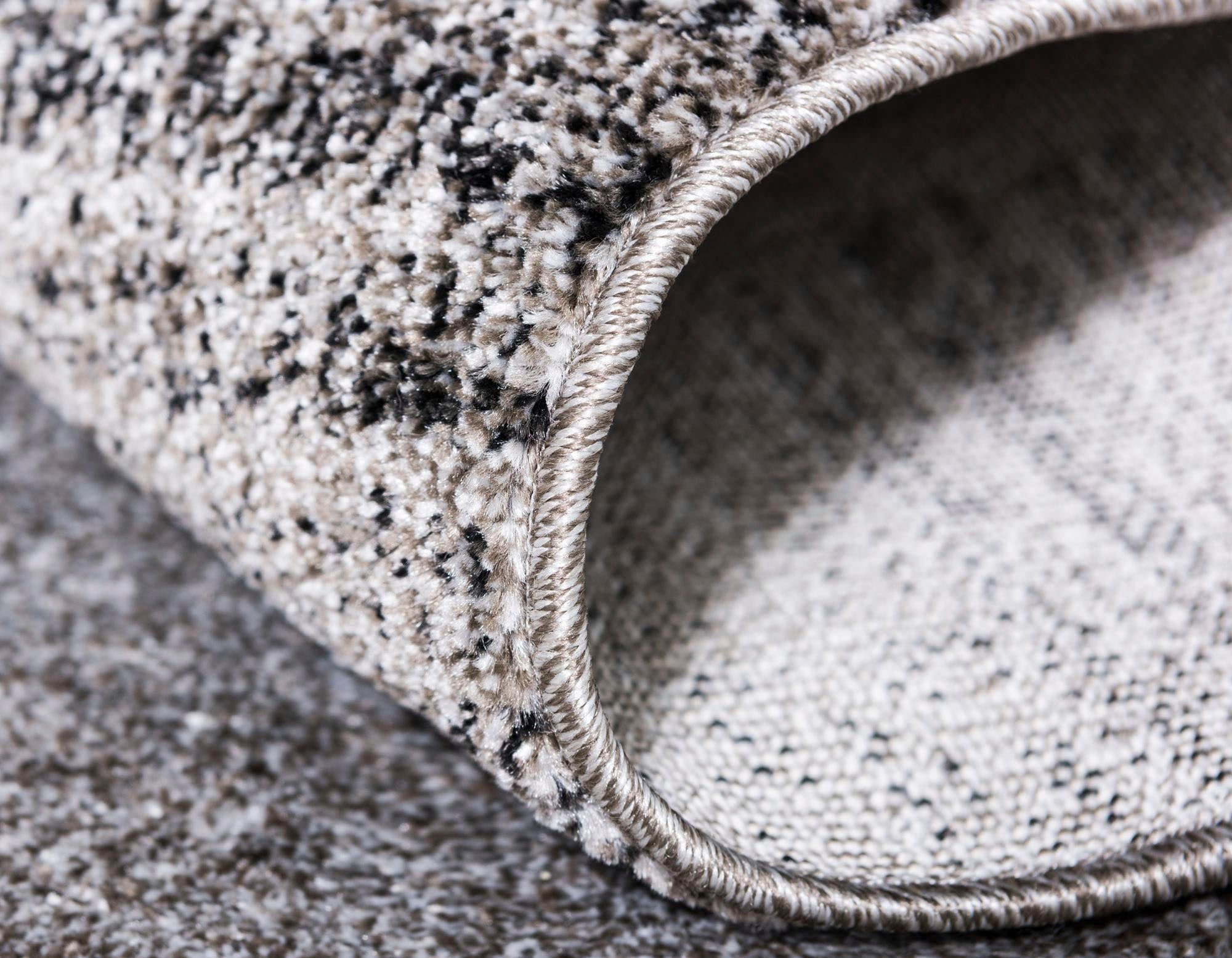 Myflair Möbel & Accessoires Teppich »Good Times, LAGERRÄUMUNG!« rechteckig 13 mm Höhe Kurzflor, gewebt, melierte Optik, mit Bordüre