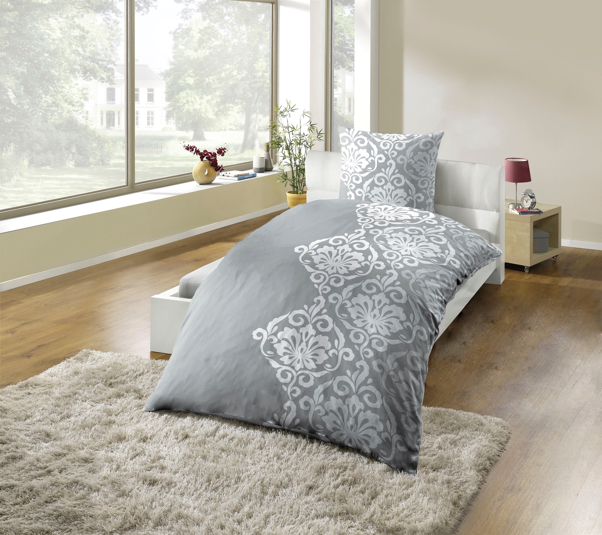 Image of KiNZLER Bettwäsche "Bettwäsche Polycotton Flanell Bettwäsche" 2 Stk. besonders weich